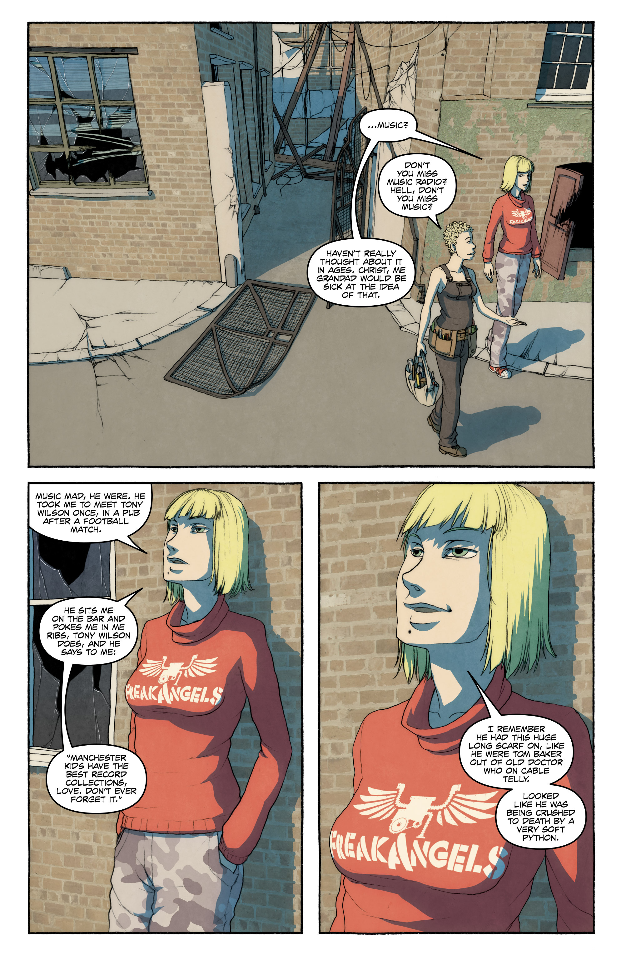 Read online FreakAngels comic -  Issue #3 - 47