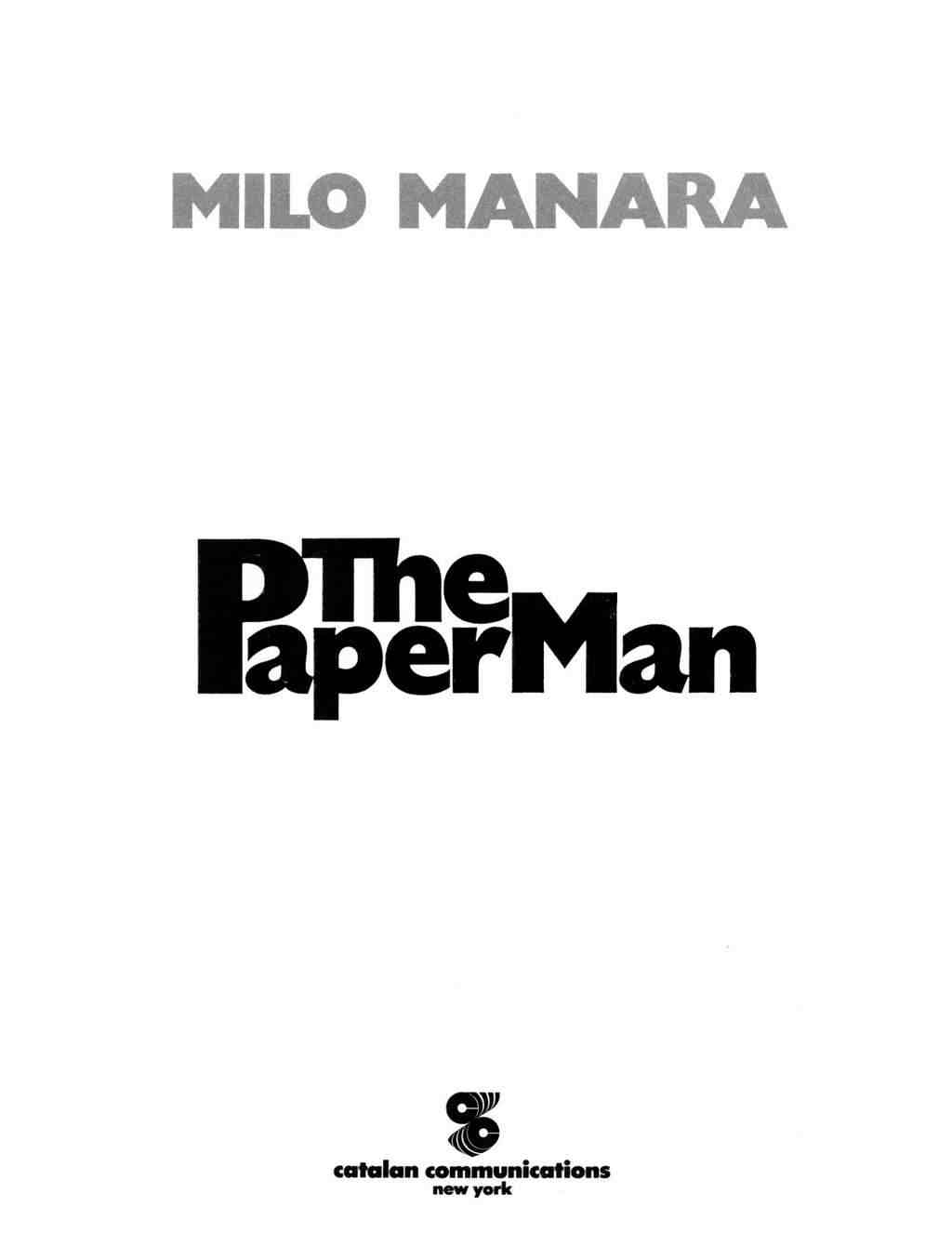 Read online The Paper Man comic -  Issue # Full - 5