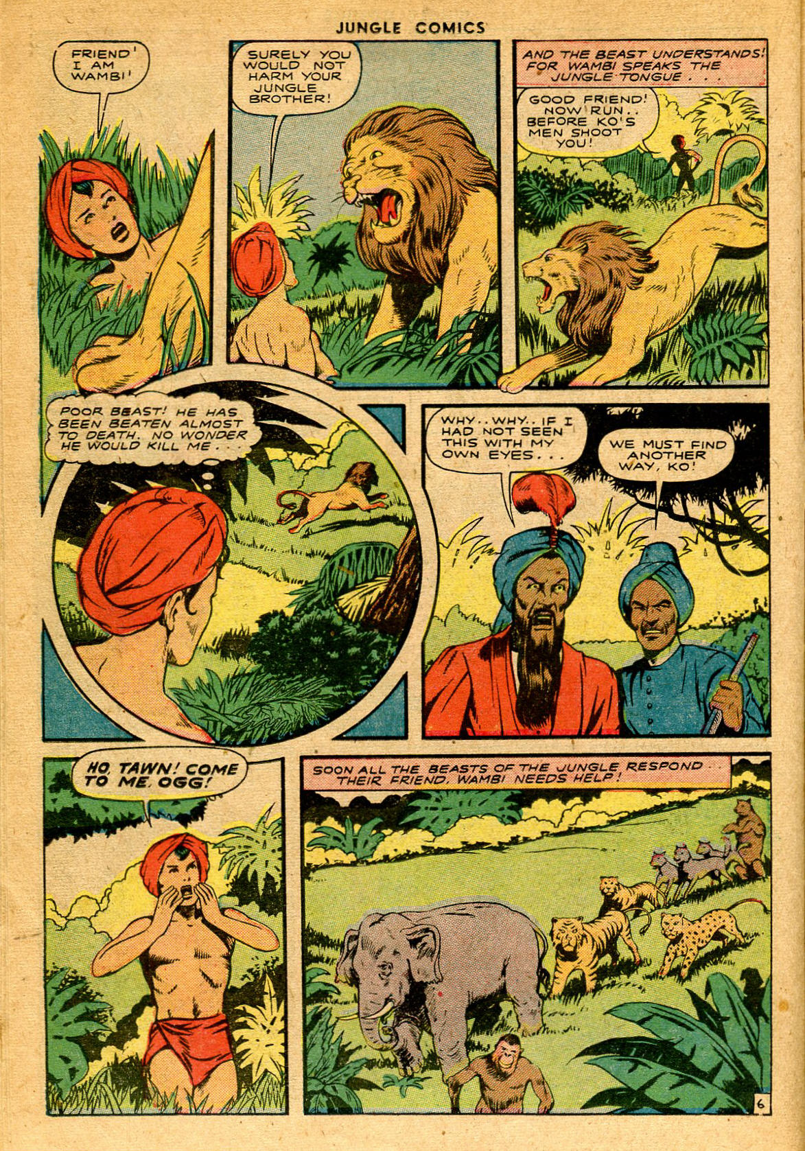 Read online Jungle Comics comic -  Issue #63 - 21