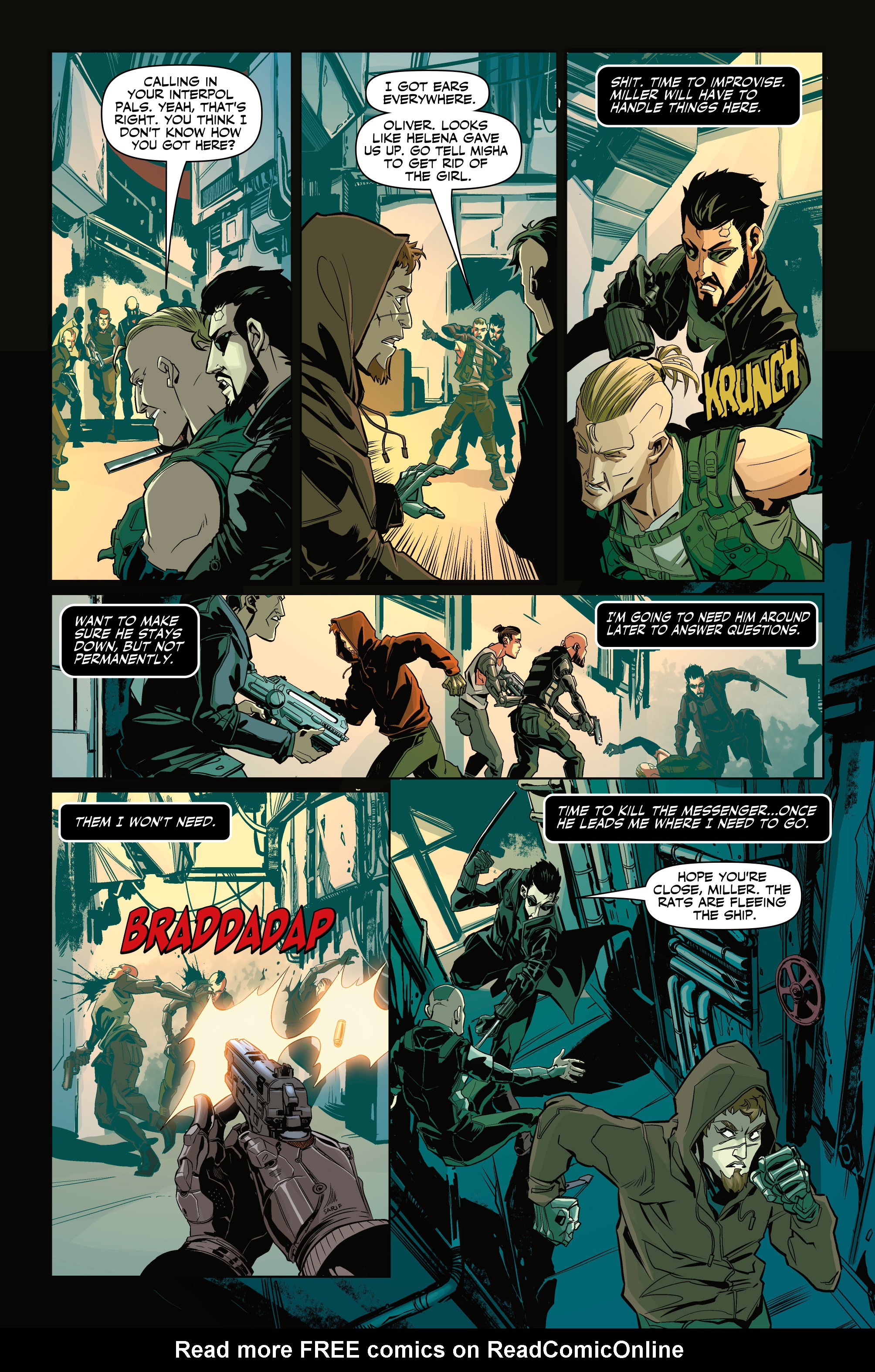 Read online Deus Ex: Children's Crusade comic -  Issue #2 - 20