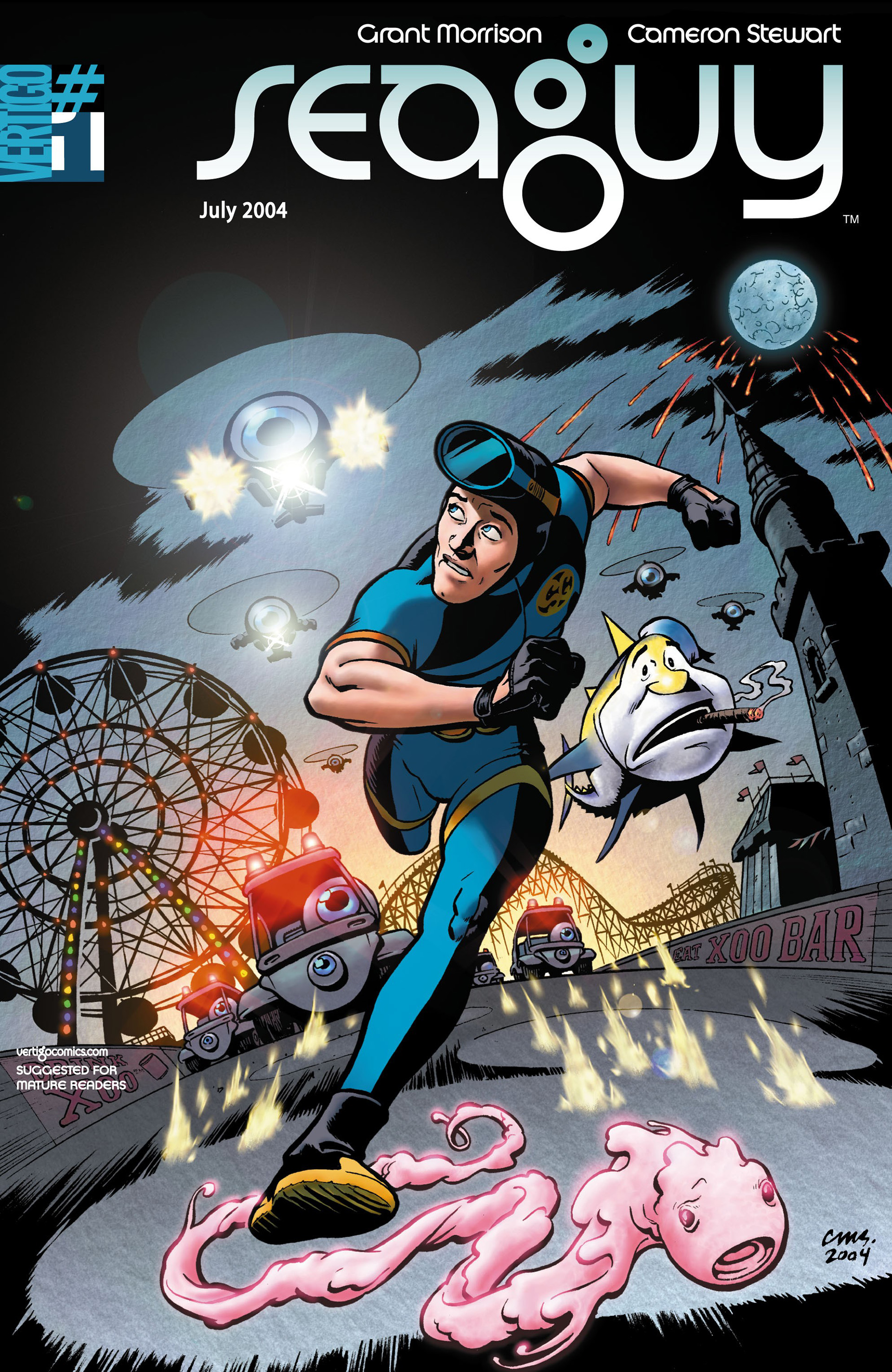 Read online Seaguy comic -  Issue #1 - 1