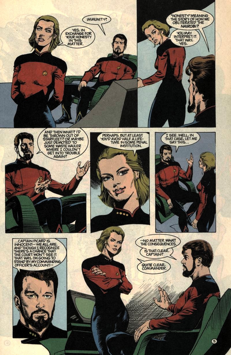 Read online Star Trek: The Next Generation (1989) comic -  Issue #10 - 6