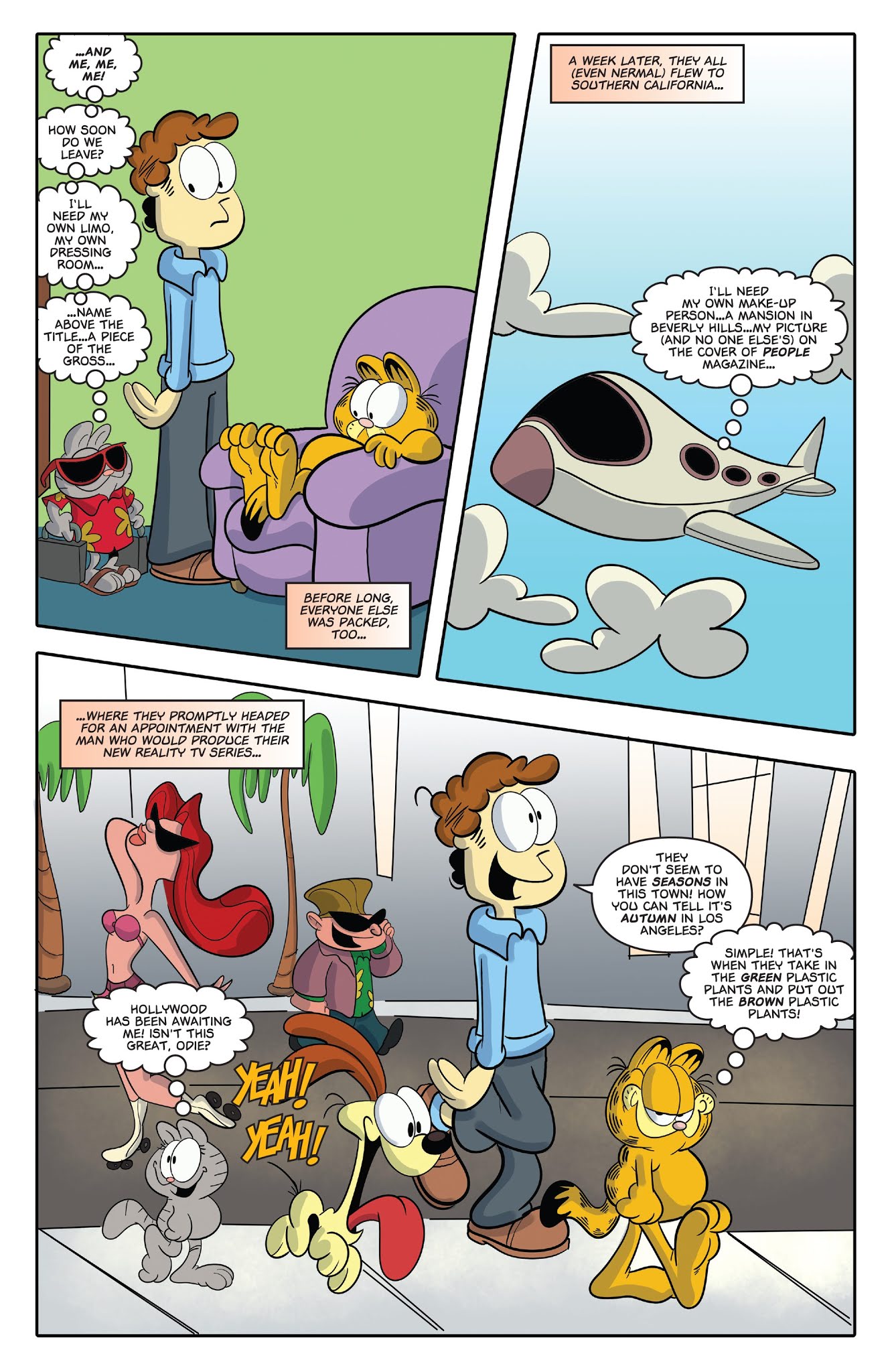 Read online Garfield 2018 TV Or Not TV? comic -  Issue # Full - 9
