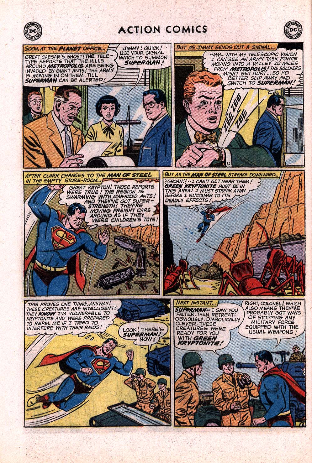 Read online Action Comics (1938) comic -  Issue #296 - 8