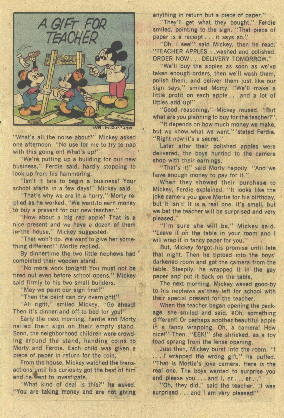 Read online Walt Disney's Comics and Stories comic -  Issue #433 - 16