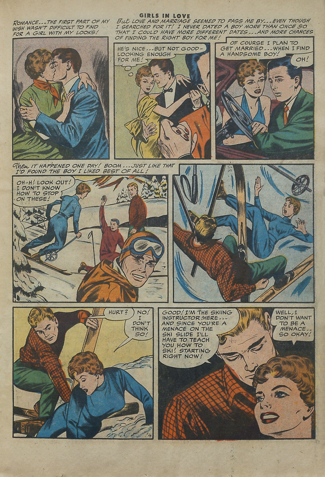 Read online Girls in Love (1955) comic -  Issue #52 - 15