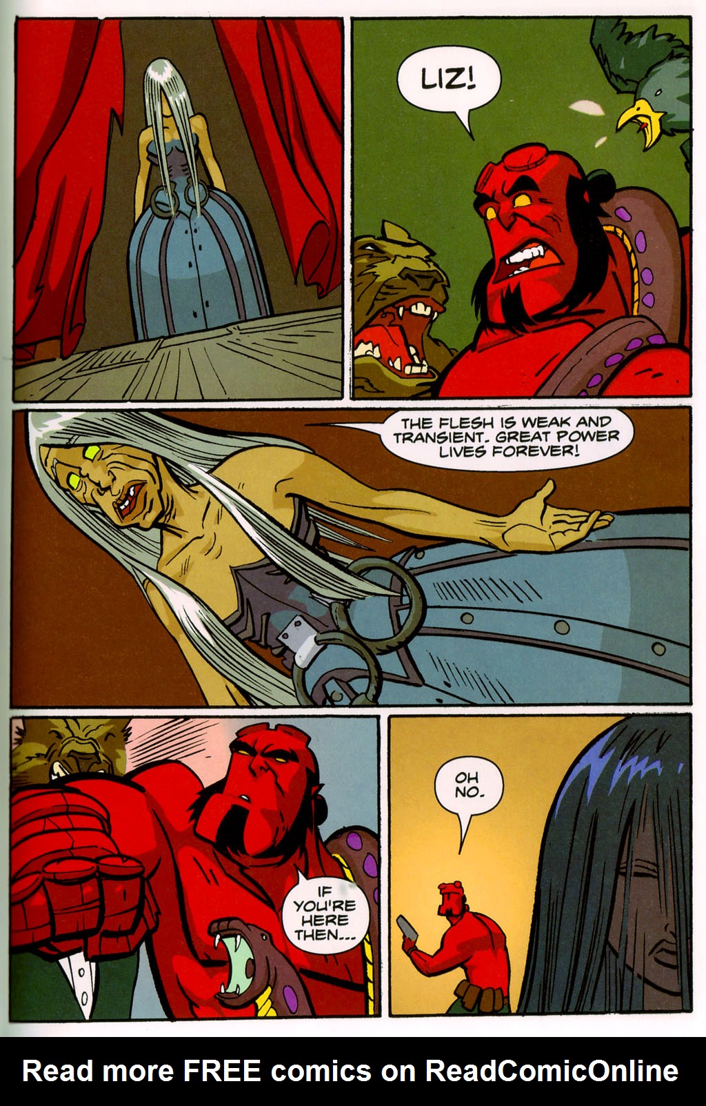 Read online Hellboy Animated: The Black Wedding comic -  Issue # TPB - 54