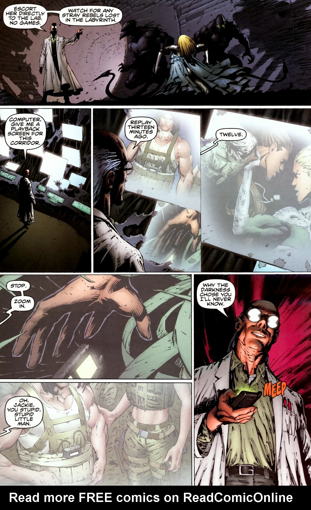 Read online The Darkness (2007) comic -  Issue #5 - 16