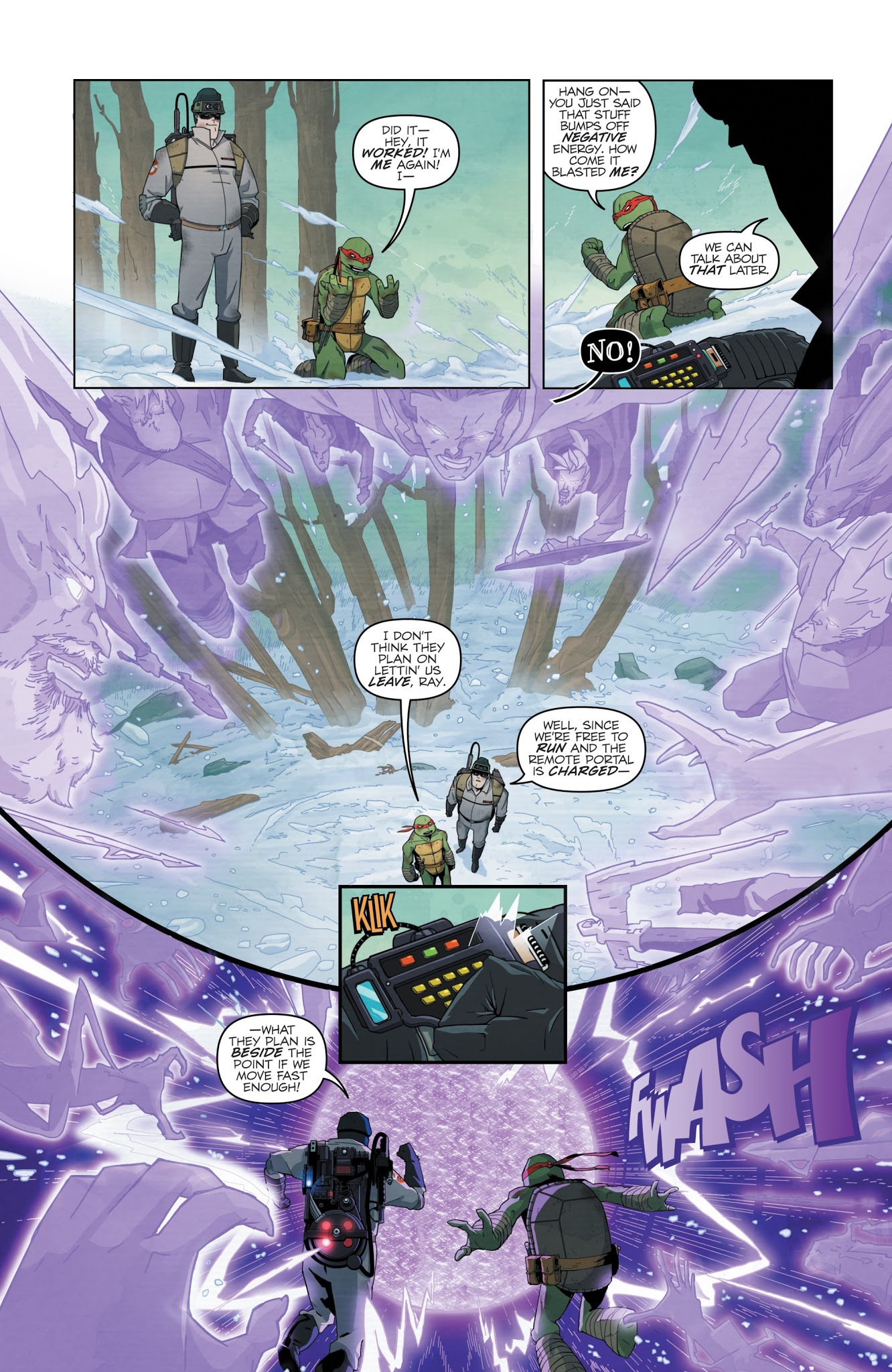 Read online Teenage Mutant Ninja Turtles/Ghostbusters 2 comic -  Issue #4 - 19