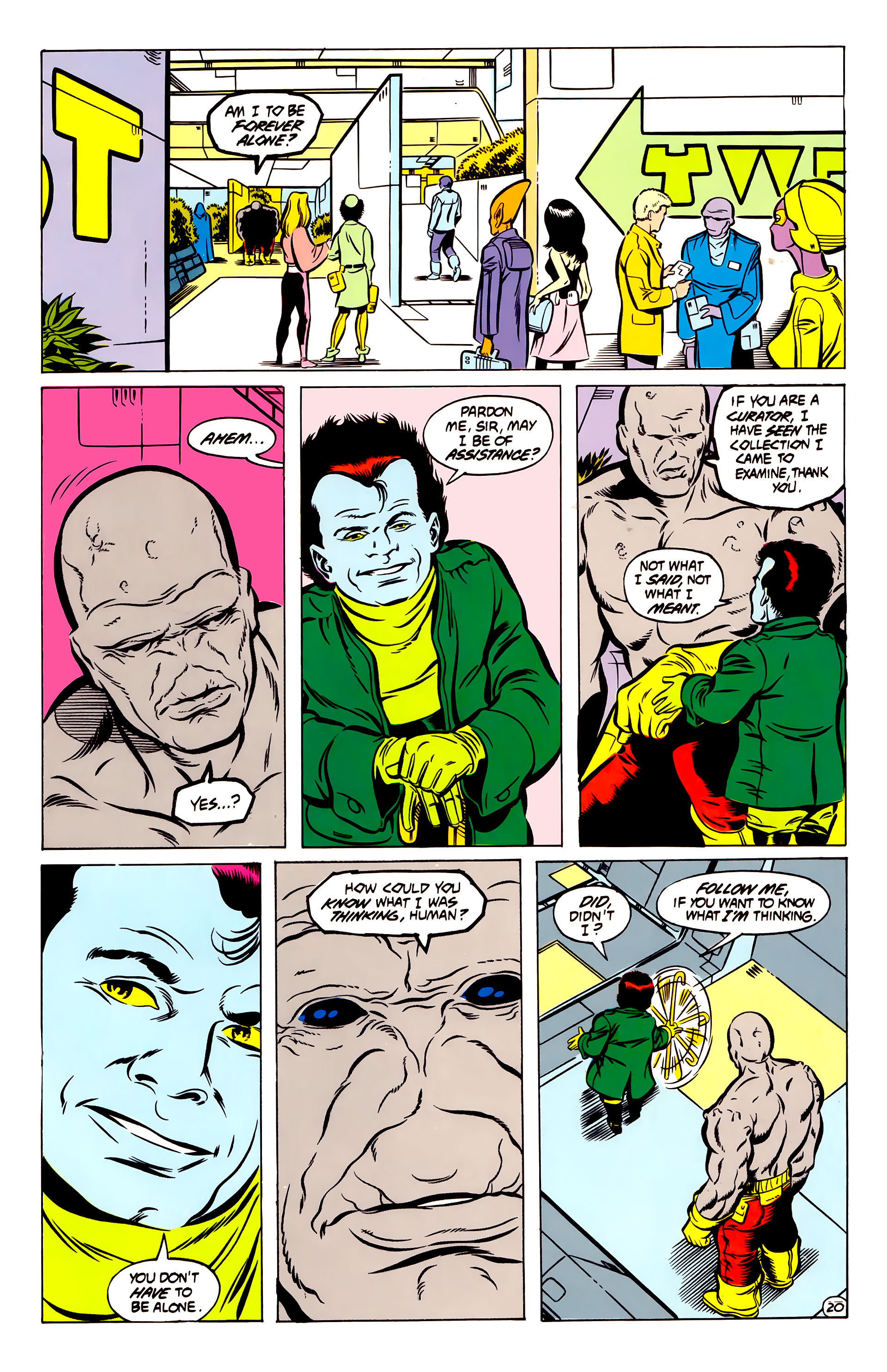 Read online Legion of Super-Heroes (1984) comic -  Issue #52 - 21