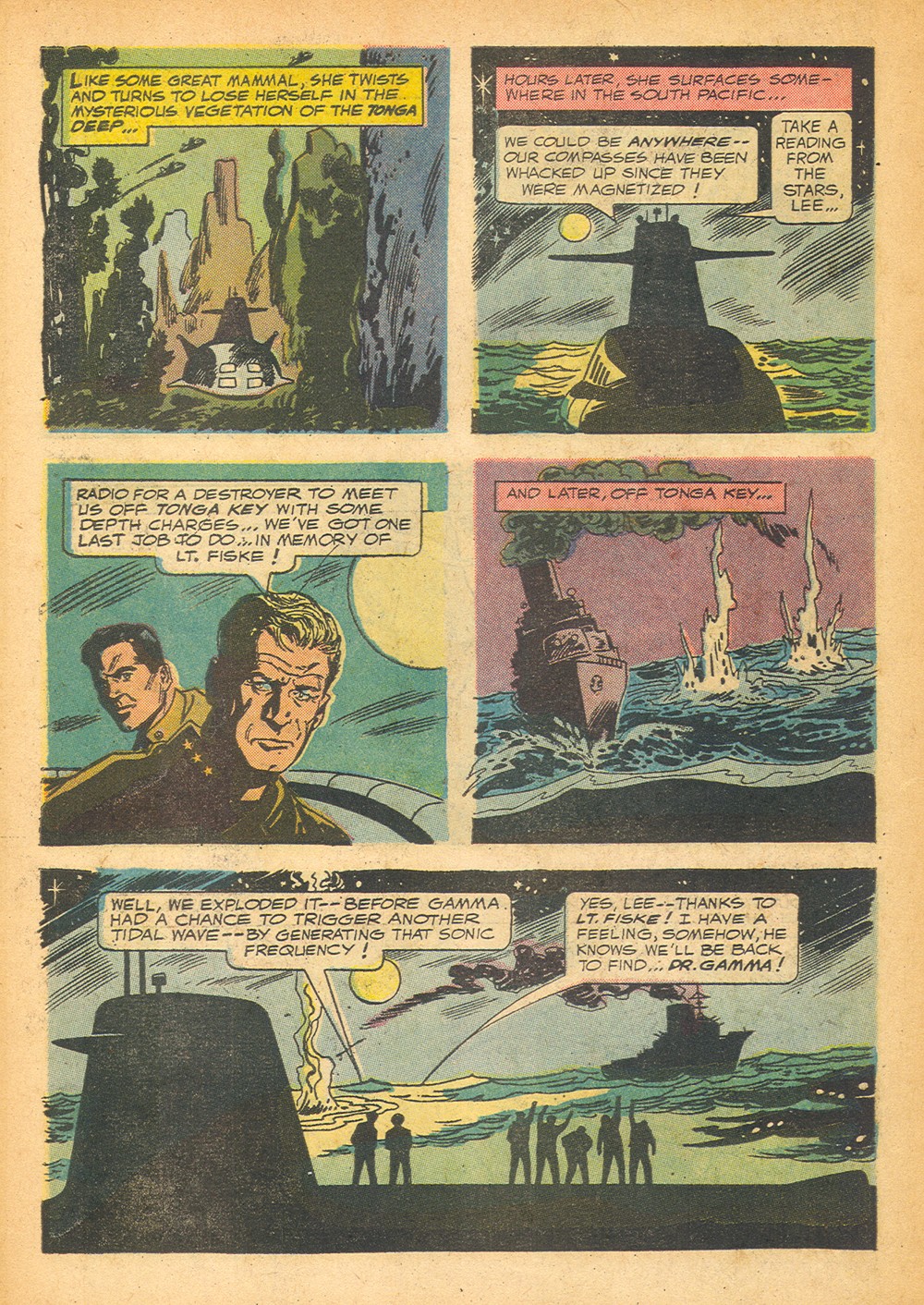 Read online Voyage to the Bottom of the Sea comic -  Issue #1 - 34