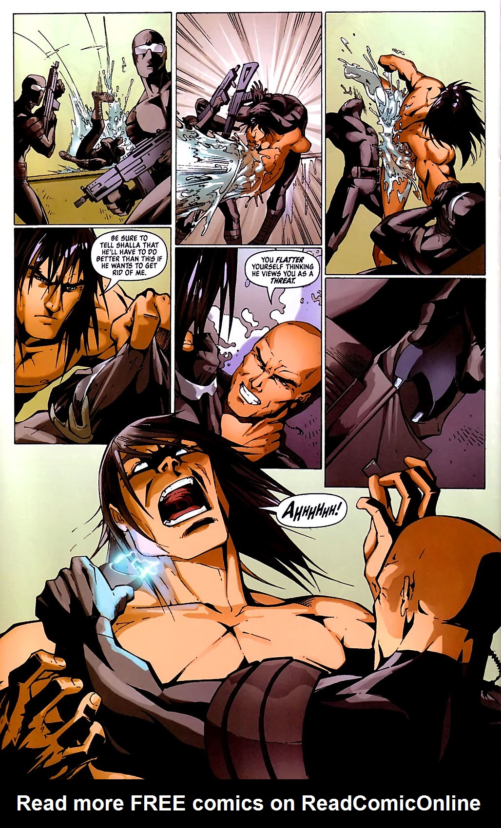Read online Fathom: Cannon Hawke comic -  Issue #1 - 20