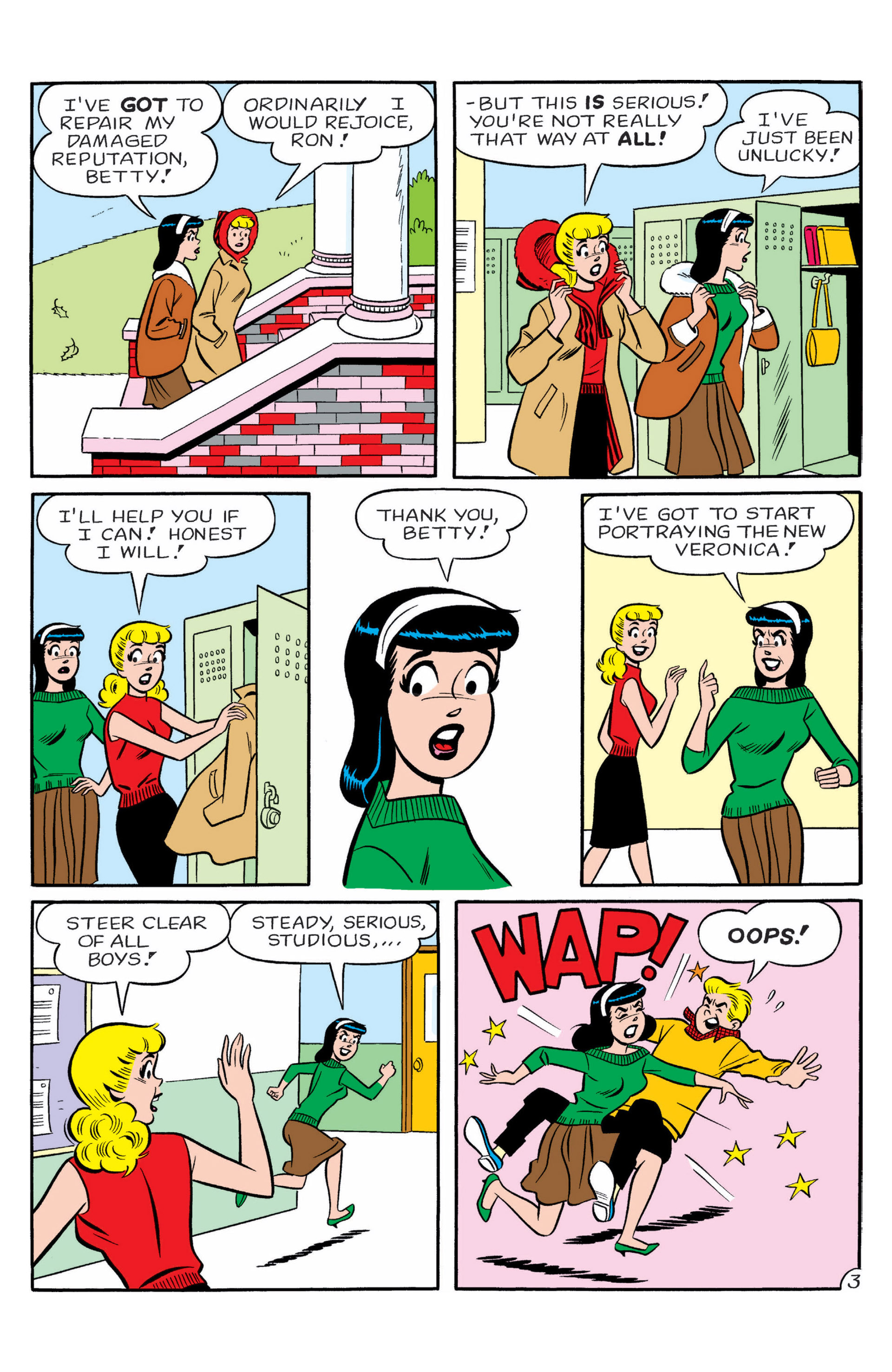 Read online Betty & Veronica New Year's Resolutions comic -  Issue # TPB - 26