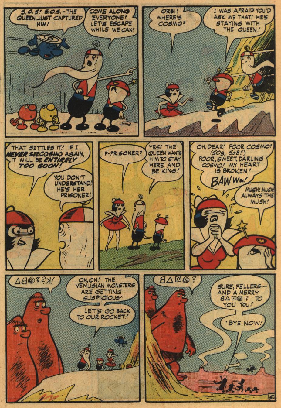Read online Cosmo the Merry Martian comic -  Issue #4 - 17