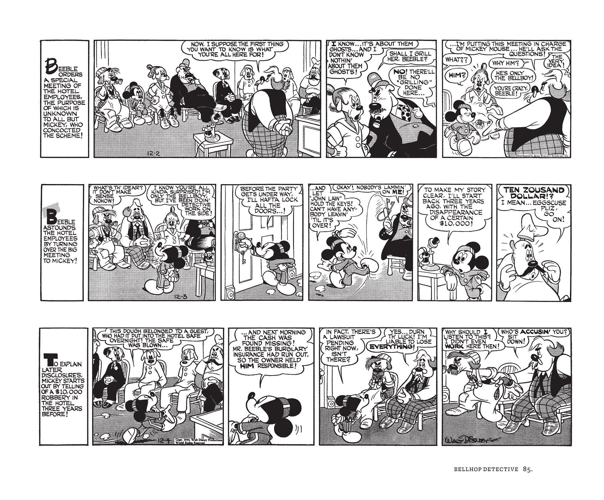 Read online Walt Disney's Mickey Mouse by Floyd Gottfredson comic -  Issue # TPB 6 (Part 1) - 85