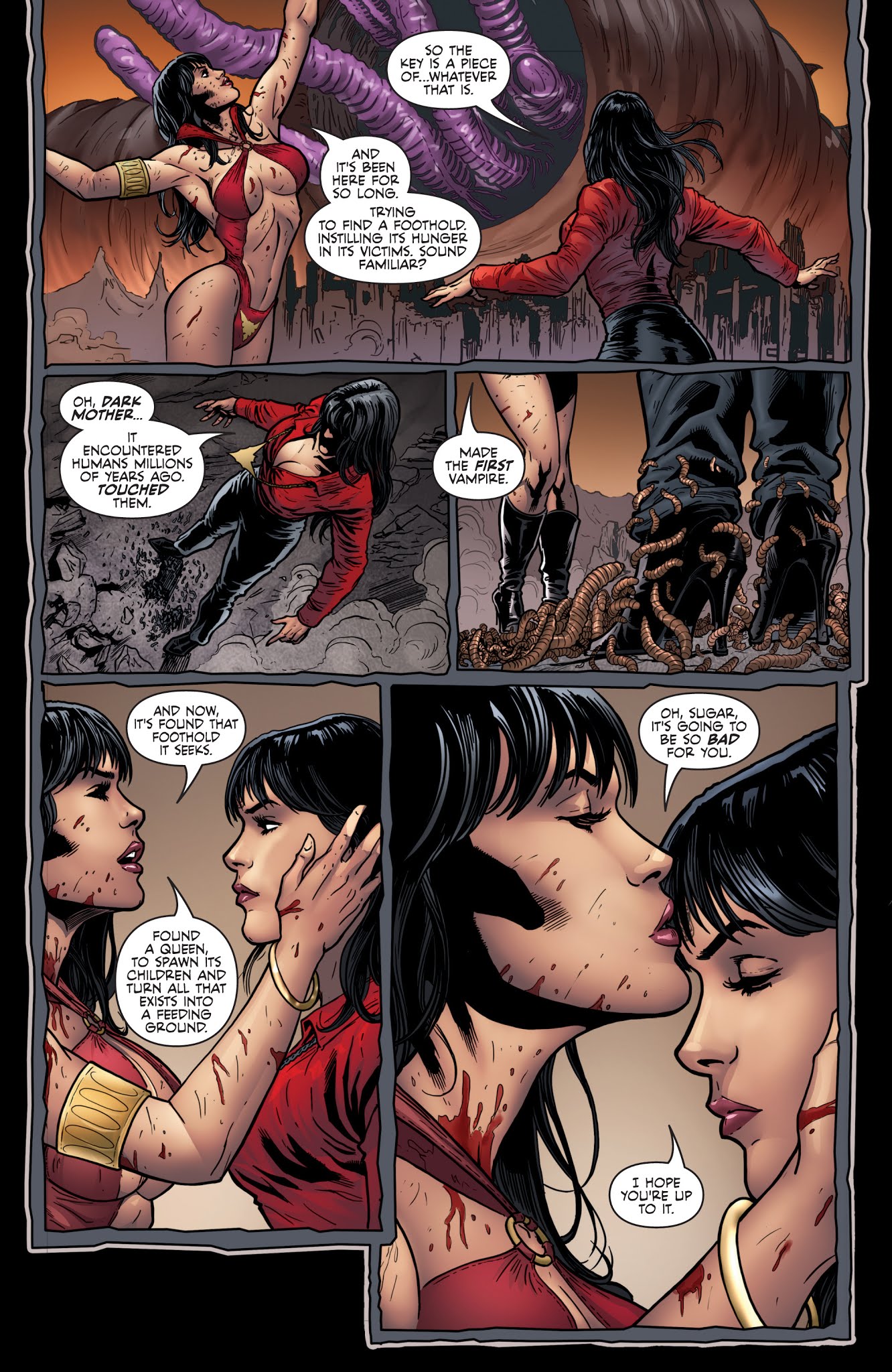 Read online Vampirella: The Dynamite Years Omnibus comic -  Issue # TPB 1 (Part 2) - 10