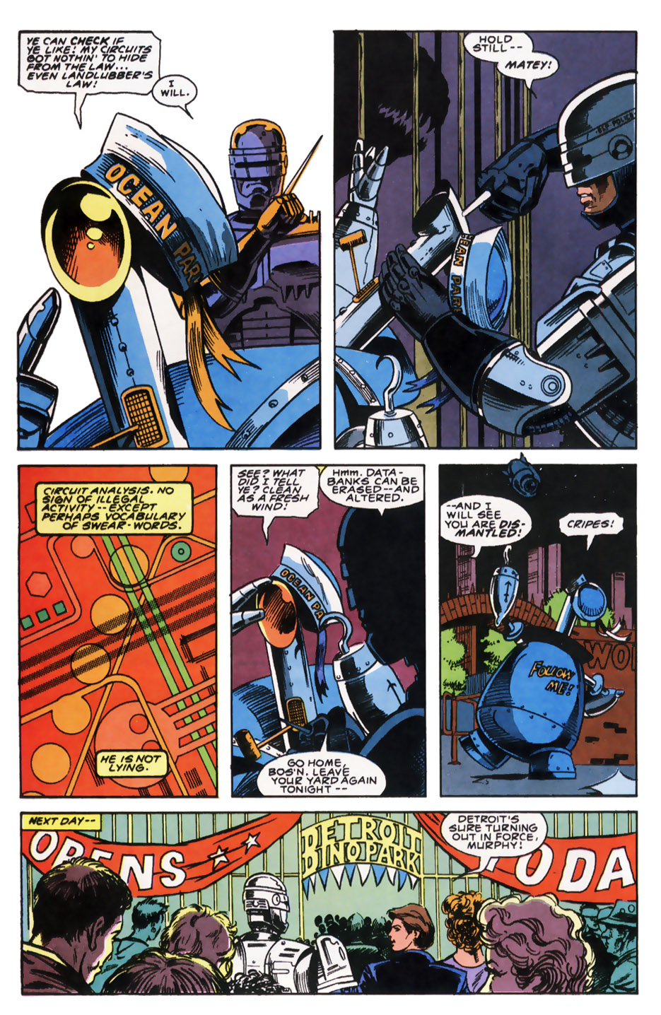 Read online Robocop (1990) comic -  Issue #7 - 14