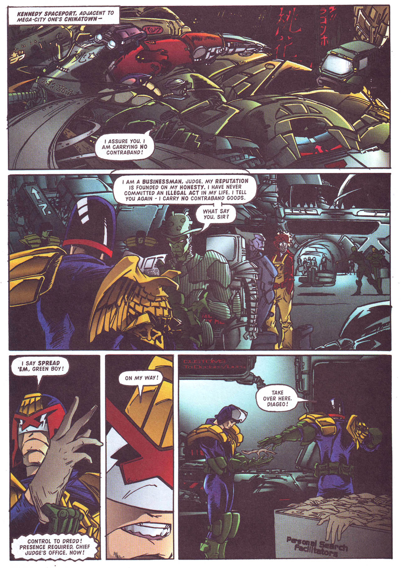Read online Judge Dredd Megazine (vol. 3) comic -  Issue #62 - 7