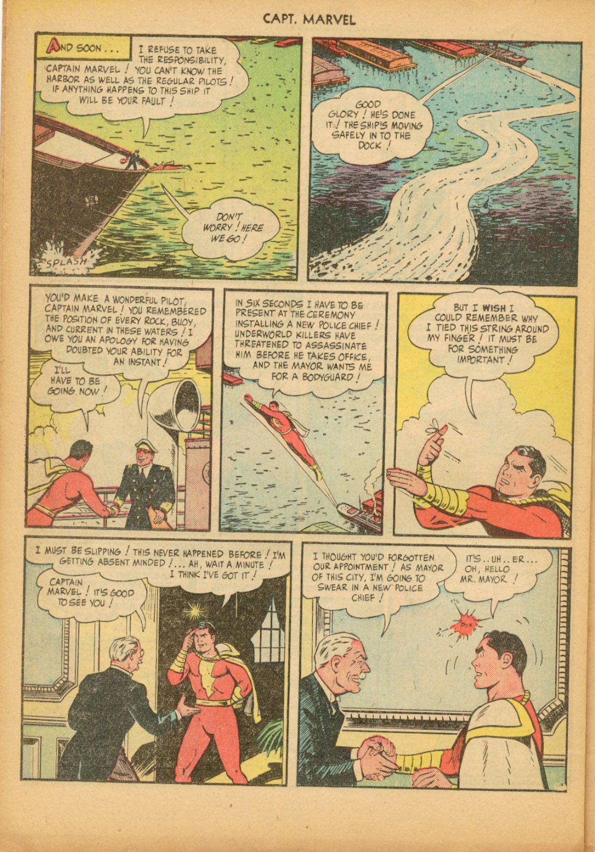 Read online Captain Marvel Adventures comic -  Issue #99 - 32