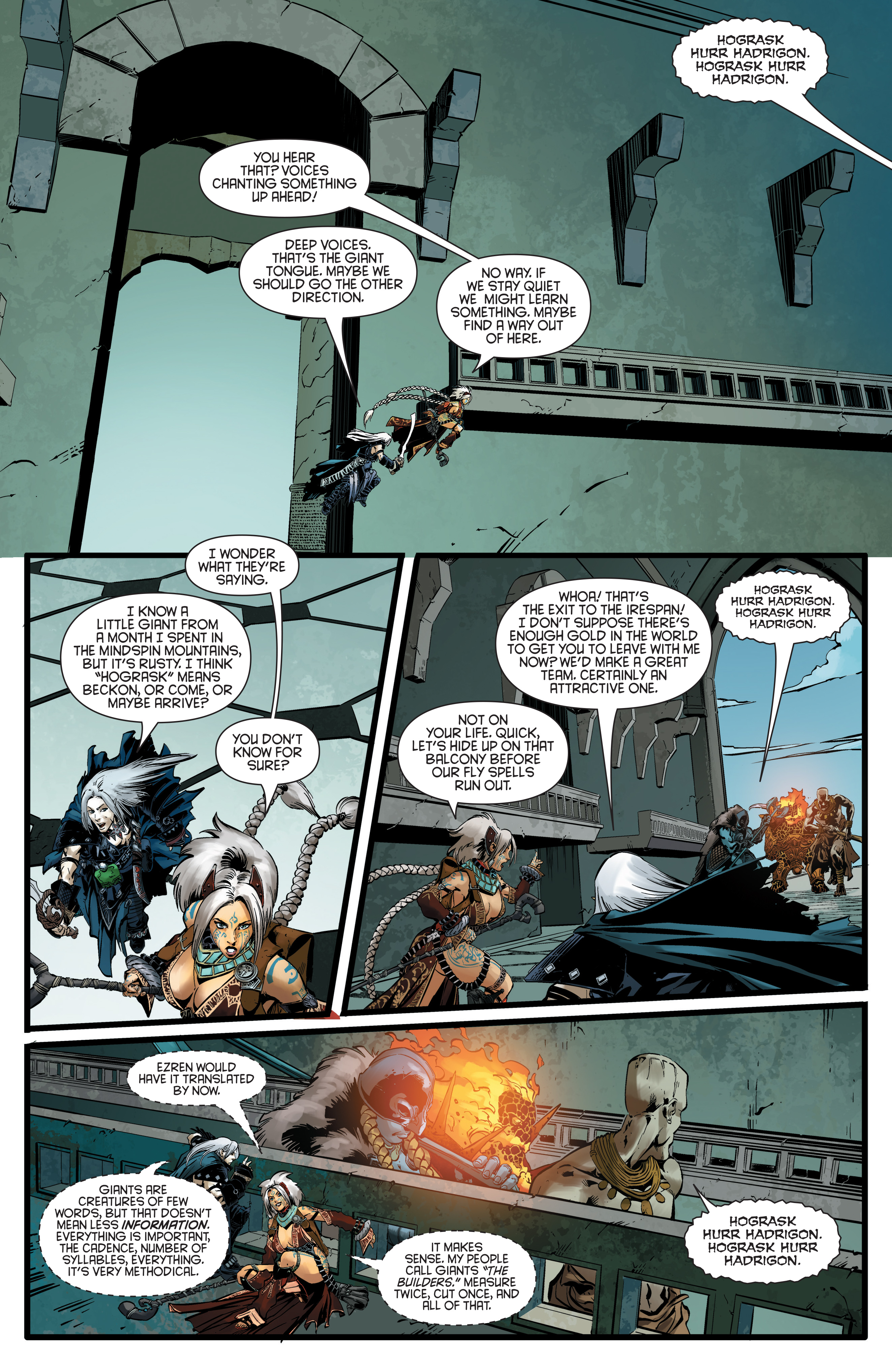 Read online Pathfinder: Hollow Mountain comic -  Issue #4 - 14