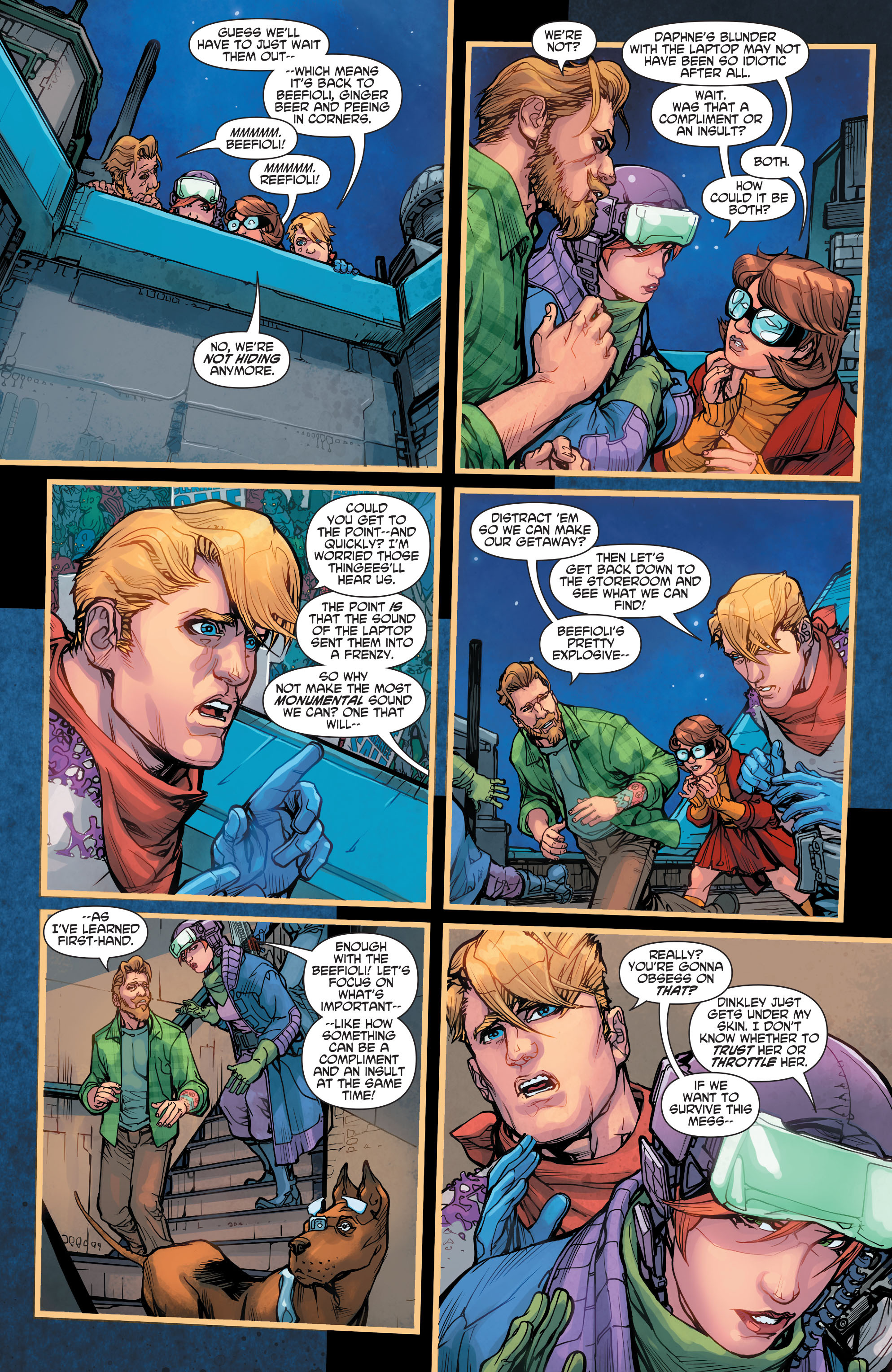 Read online Scooby Apocalypse comic -  Issue #7 - 10