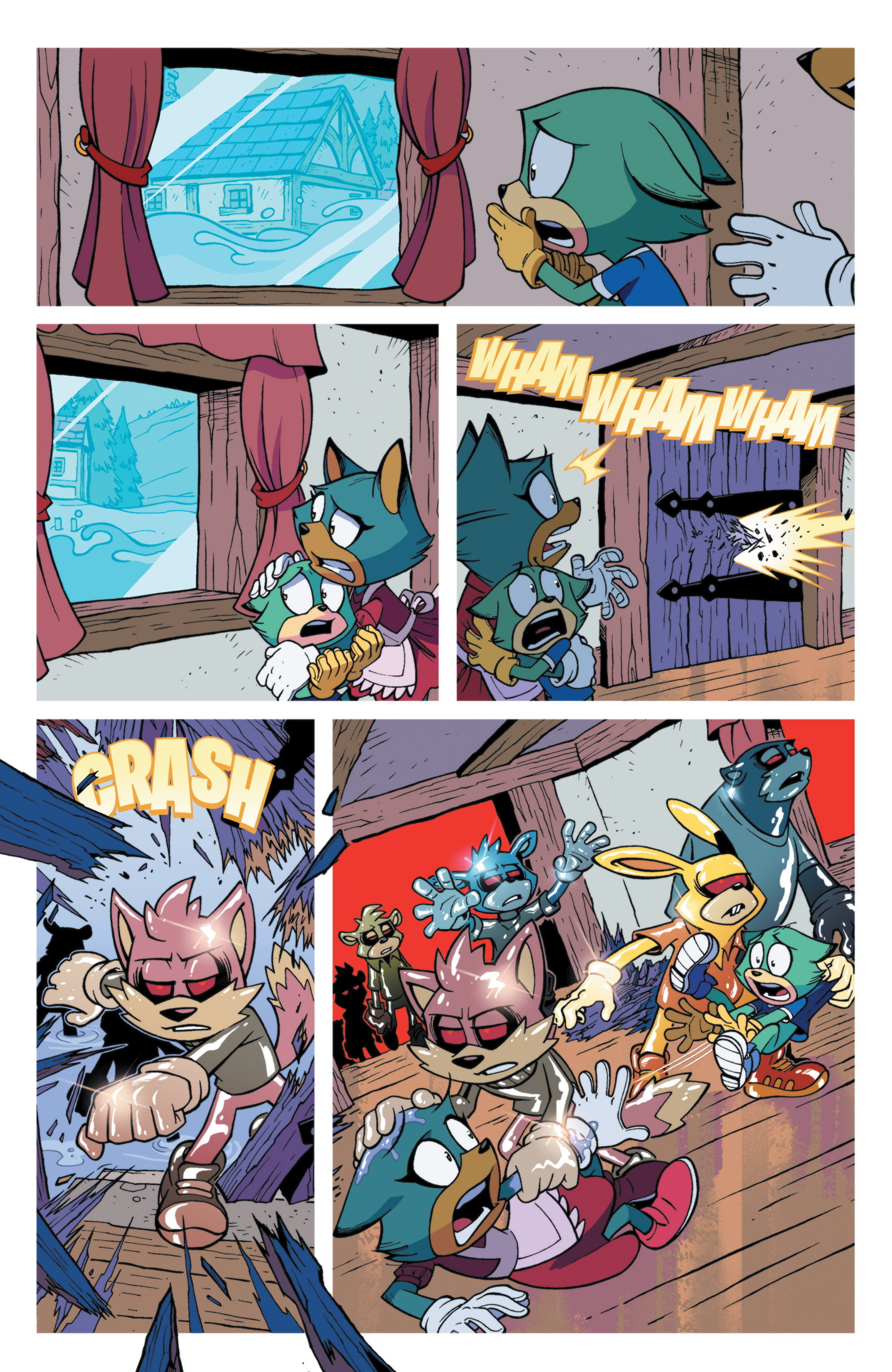 Read online Sonic the Hedgehog (2018) comic -  Issue #16 - 17