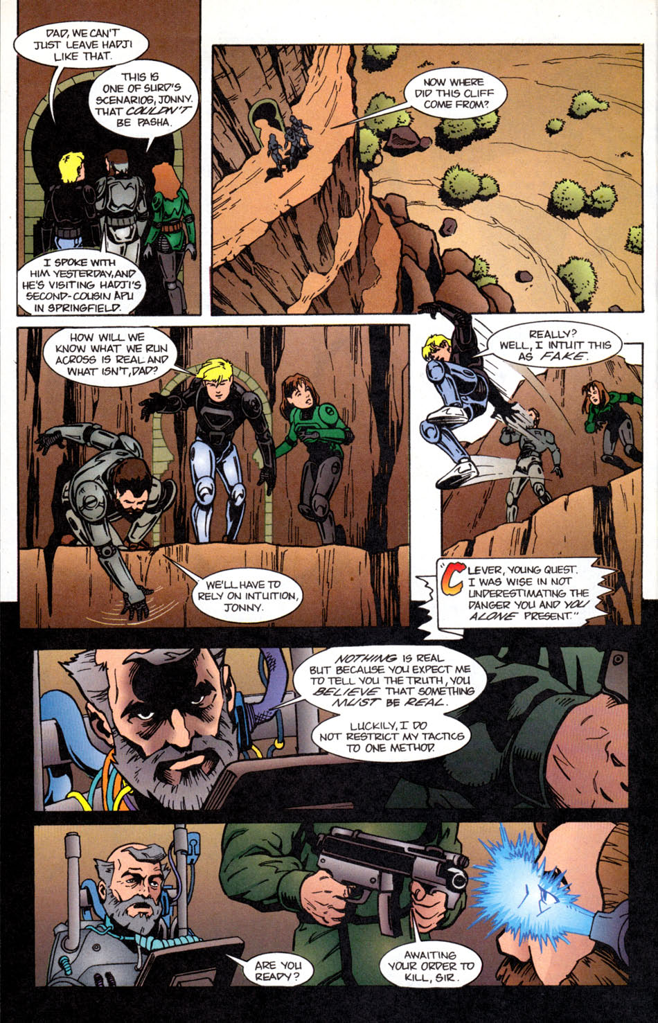 Read online The Real Adventures of Jonny Quest comic -  Issue #5 - 14