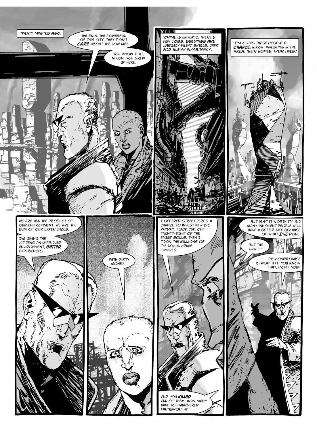 Read online Mega-City Undercover comic -  Issue # TPB 1 - 99