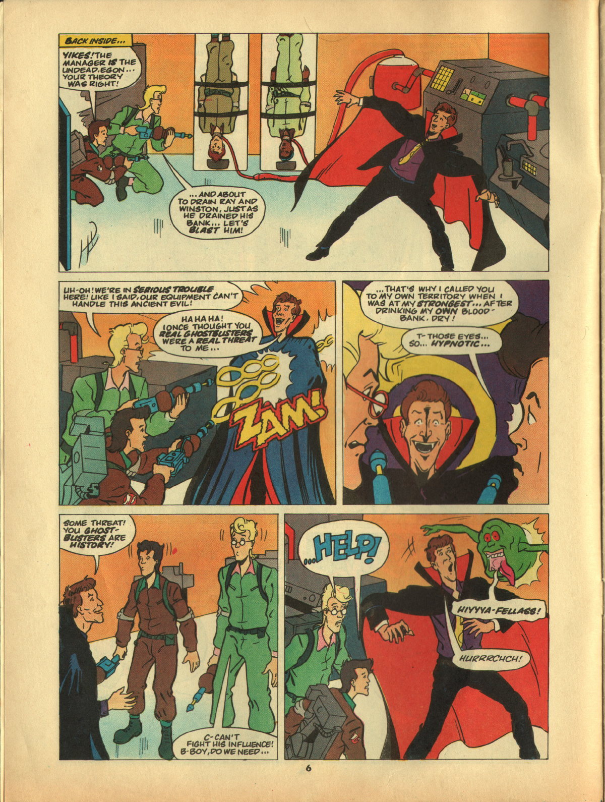 Read online The Real Ghostbusters comic -  Issue #26 - 6