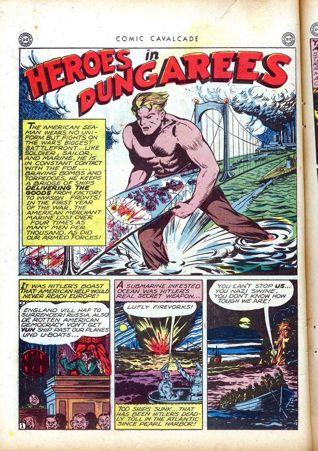 Read online Comic Cavalcade comic -  Issue #8 - 44