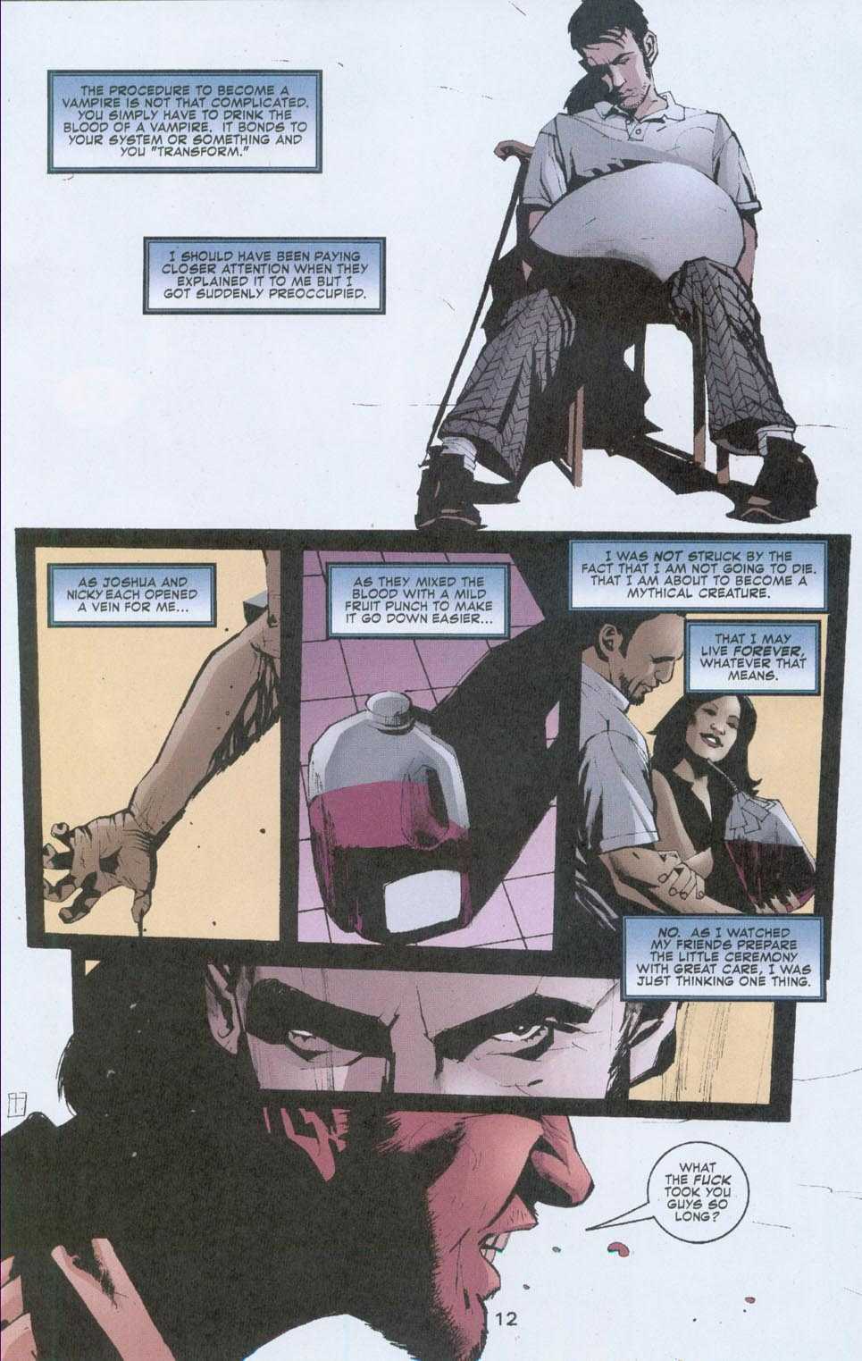 Read online Blood and Water comic -  Issue #2 - 12