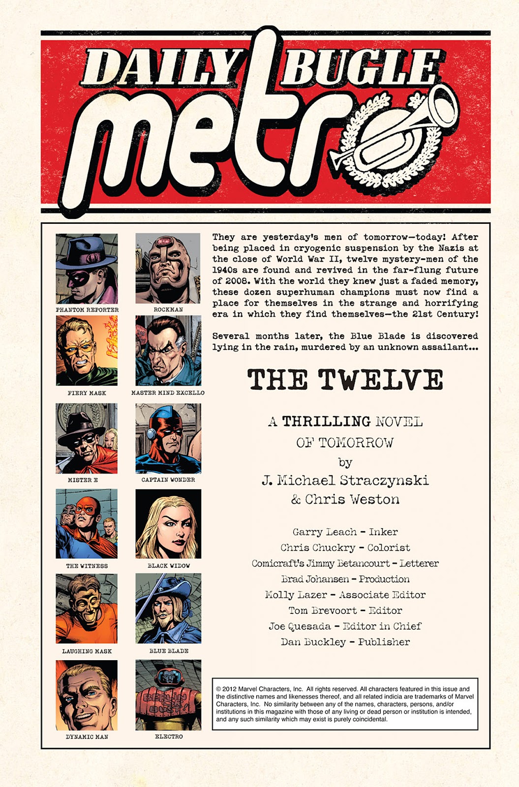 The Twelve issue 2 - Page 2