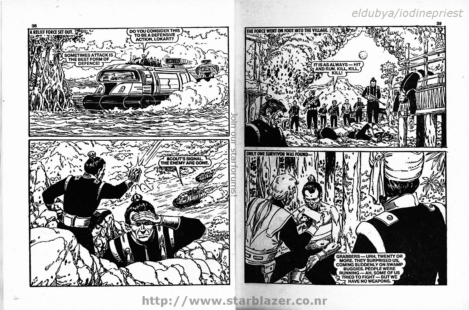 Read online Starblazer comic -  Issue #268 - 21