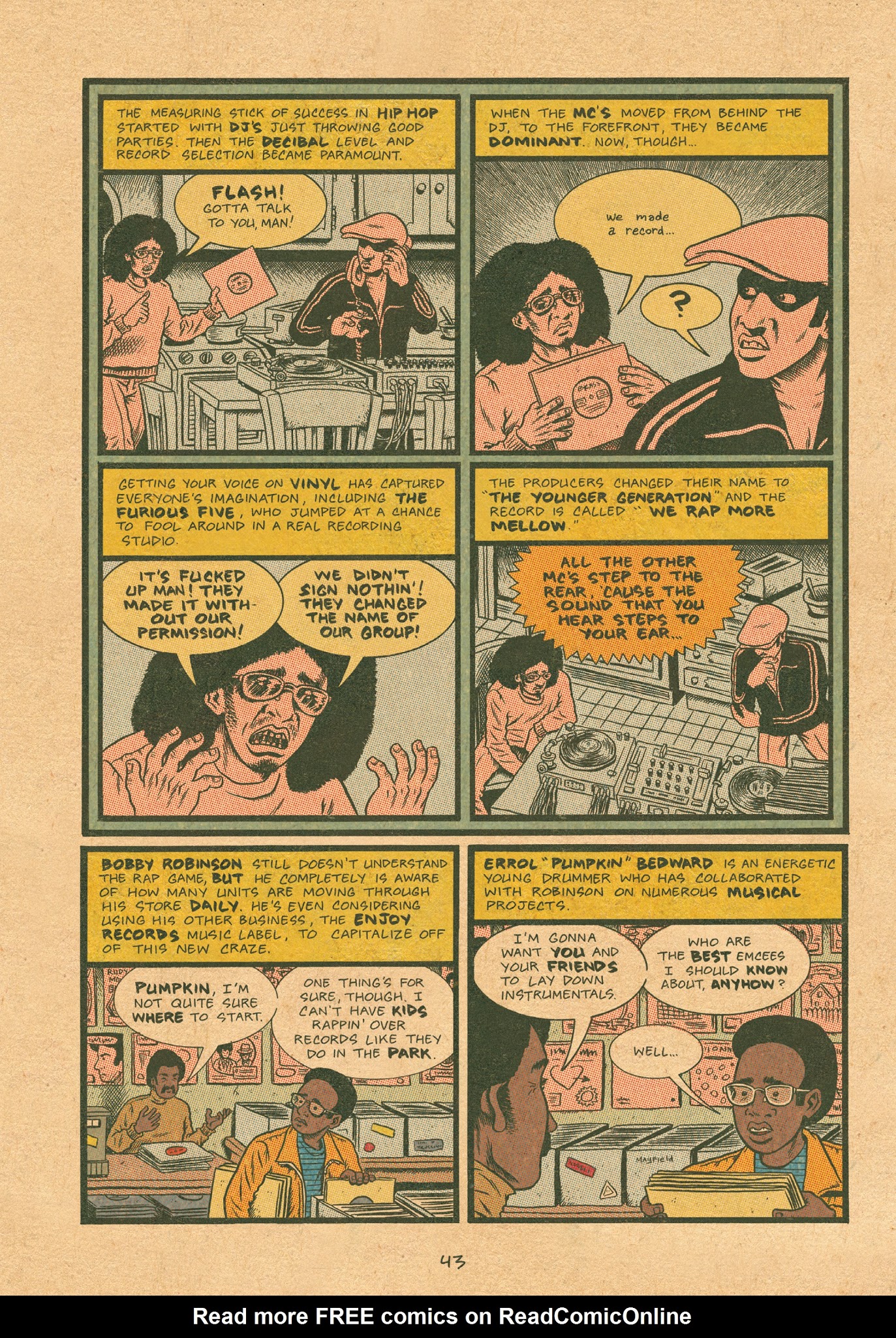 Read online Hip Hop Family Tree (2013) comic -  Issue # TPB 1 - 44
