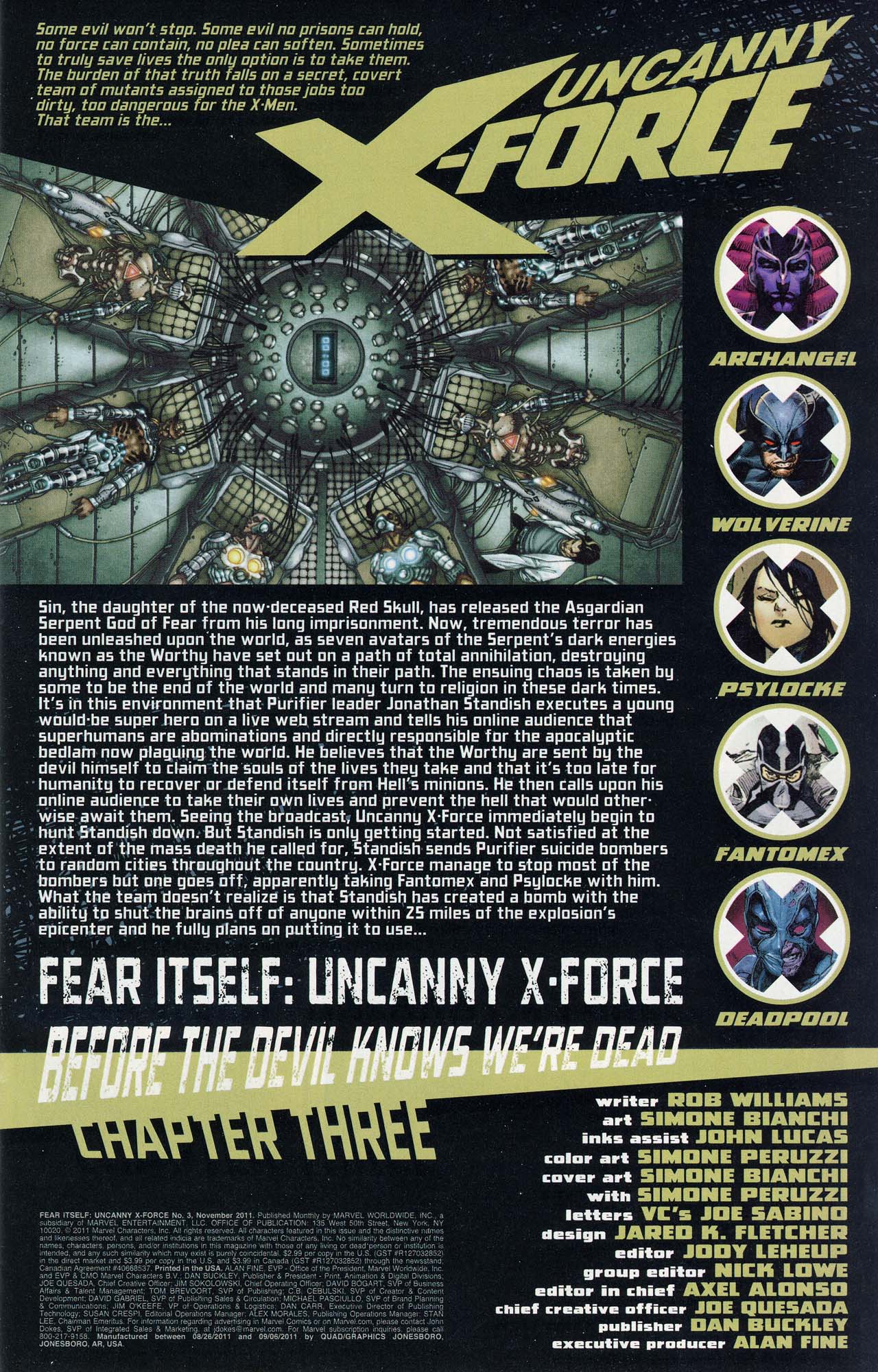 Read online Fear Itself: Uncanny X-Force comic -  Issue #3 - 3