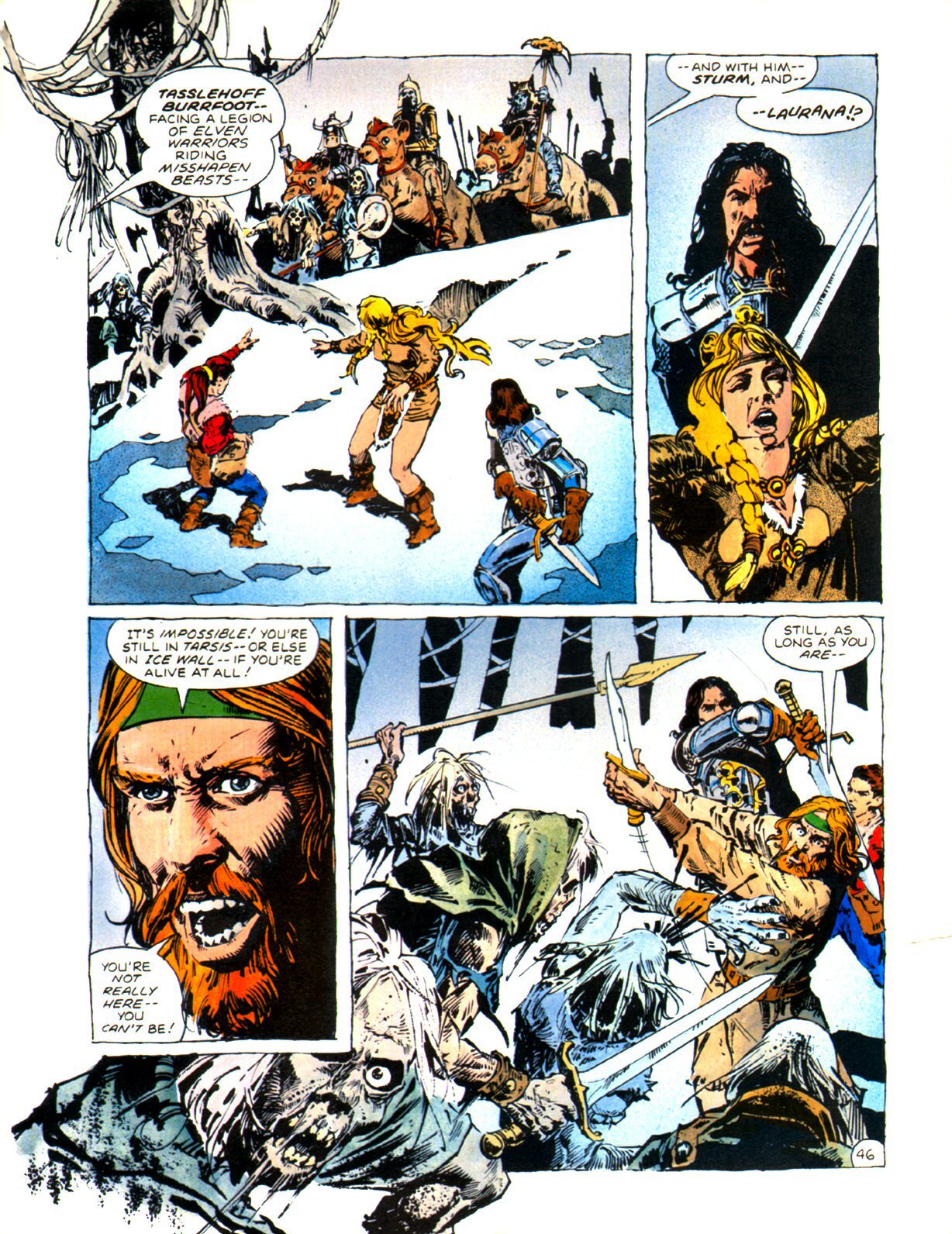 Read online Dragonlance Saga comic -  Issue #3 - 49