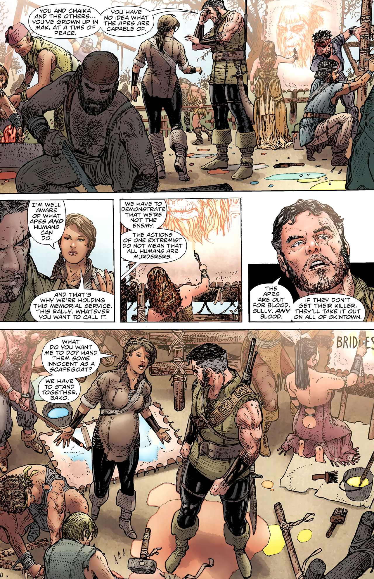 Read online Planet of the Apes (2011) comic -  Issue #4 - 10