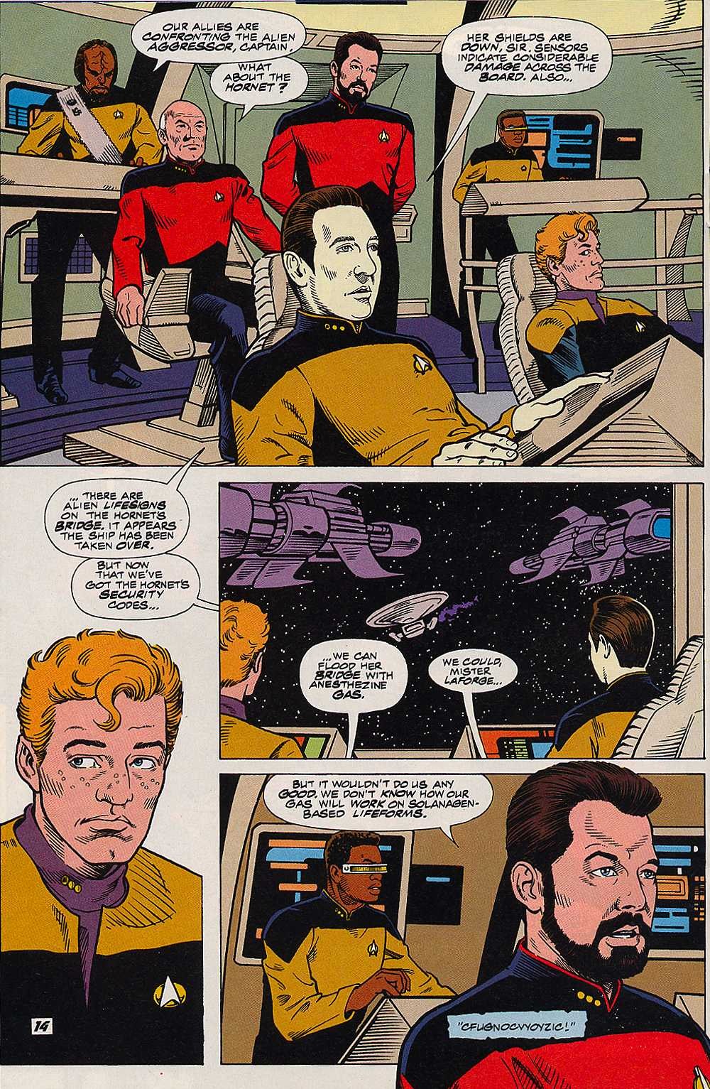 Read online Star Trek: The Next Generation (1989) comic -  Issue #78 - 14