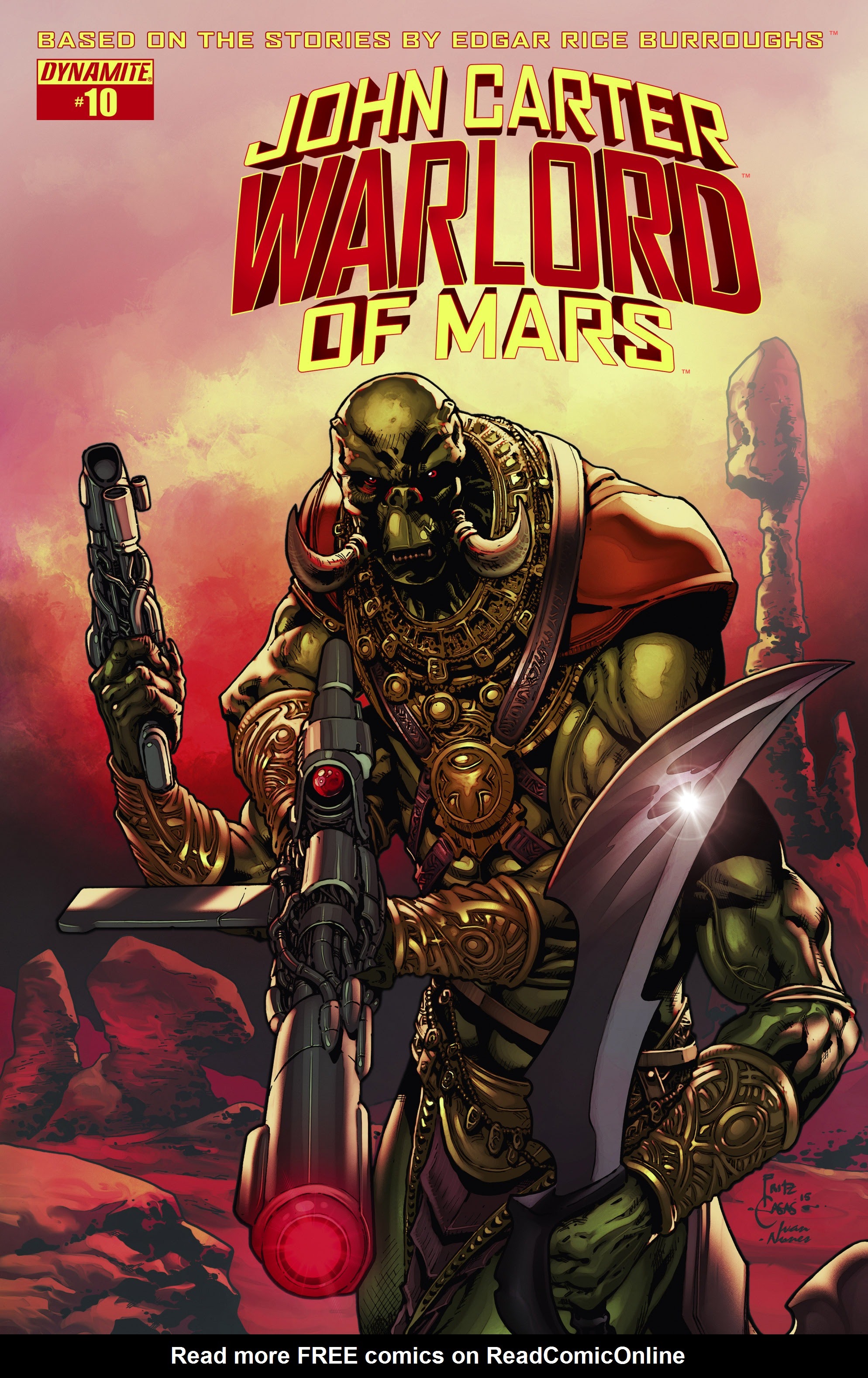 Read online John Carter, Warlord of Mars (2014) comic -  Issue #10 - 1