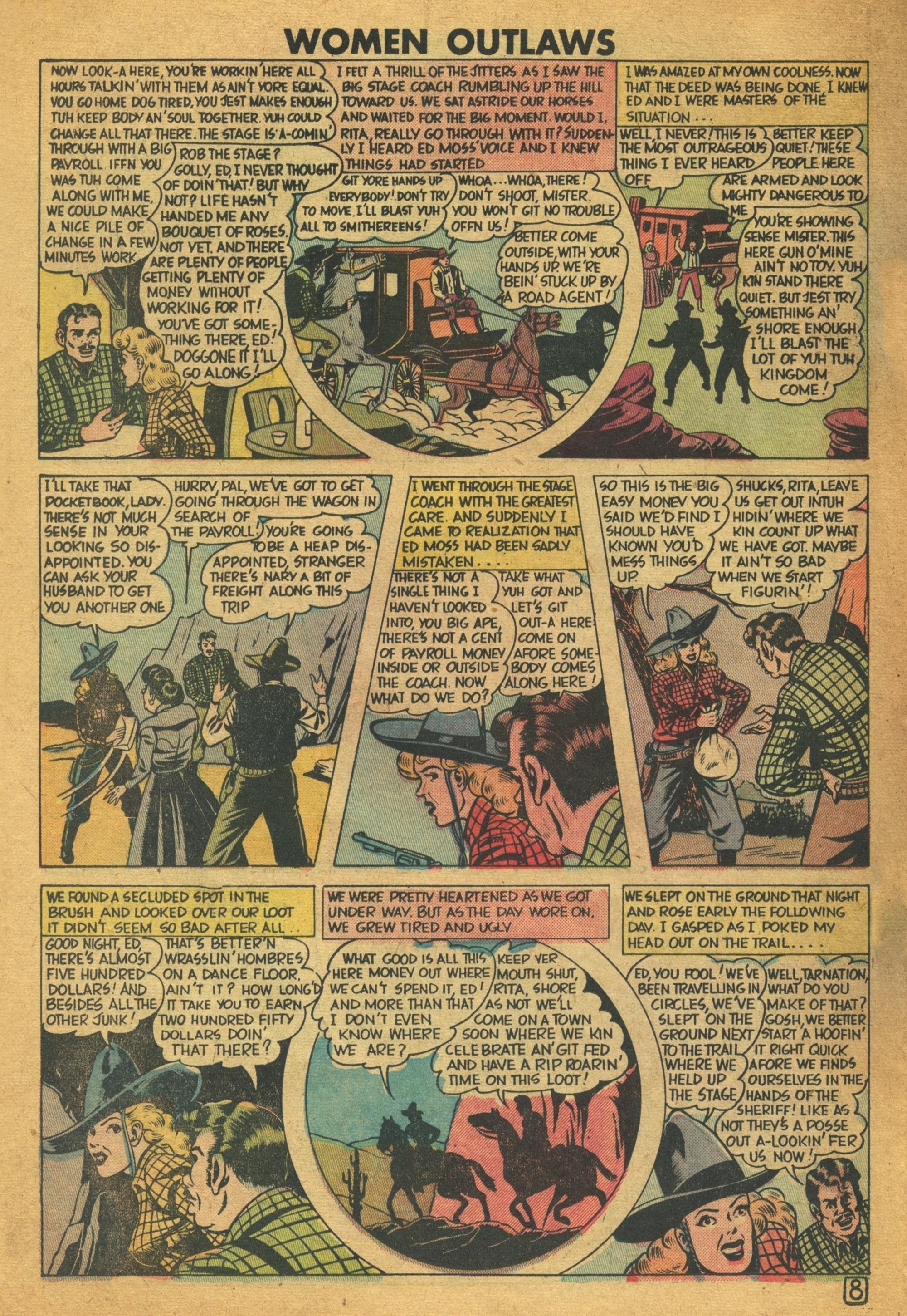 Read online Women Outlaws comic -  Issue #6 - 18