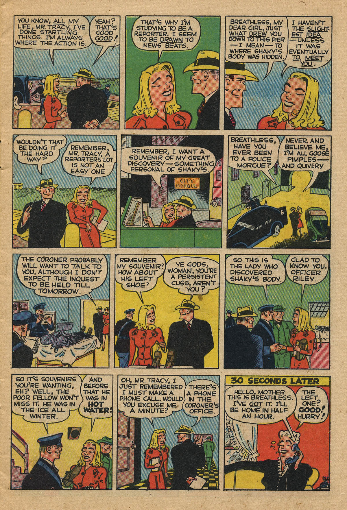 Read online Dick Tracy comic -  Issue #35 - 9