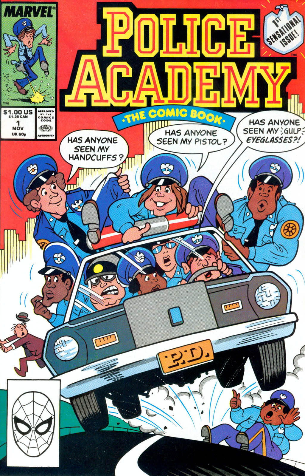 Read online Police Academy comic -  Issue #1 - 1