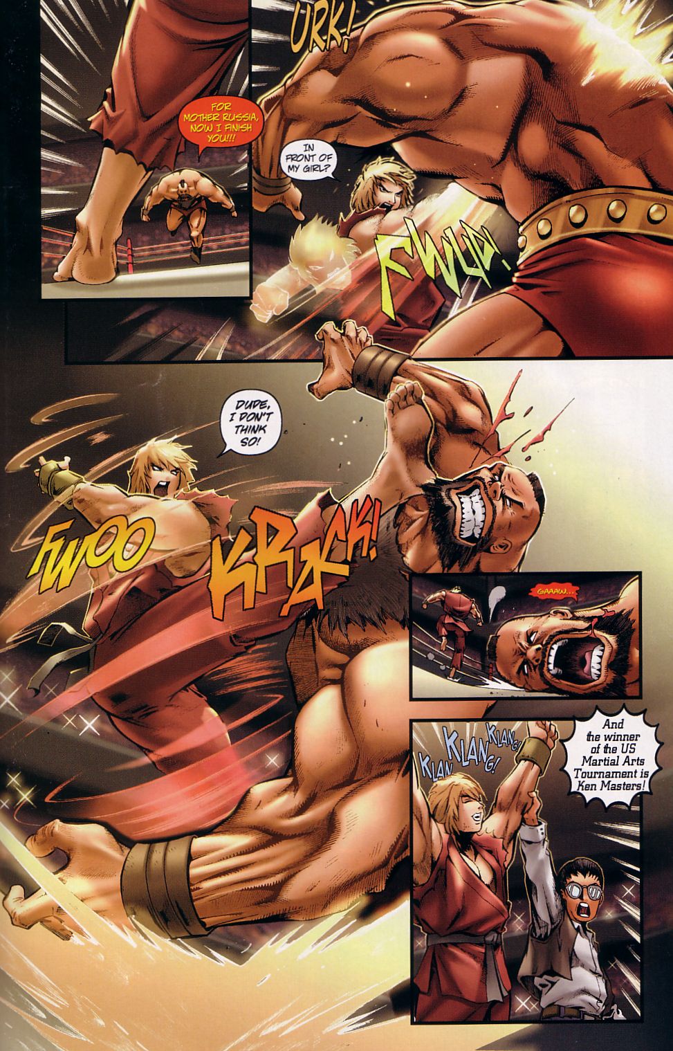 Read online Street Fighter (2003) comic -  Issue #3 - 26