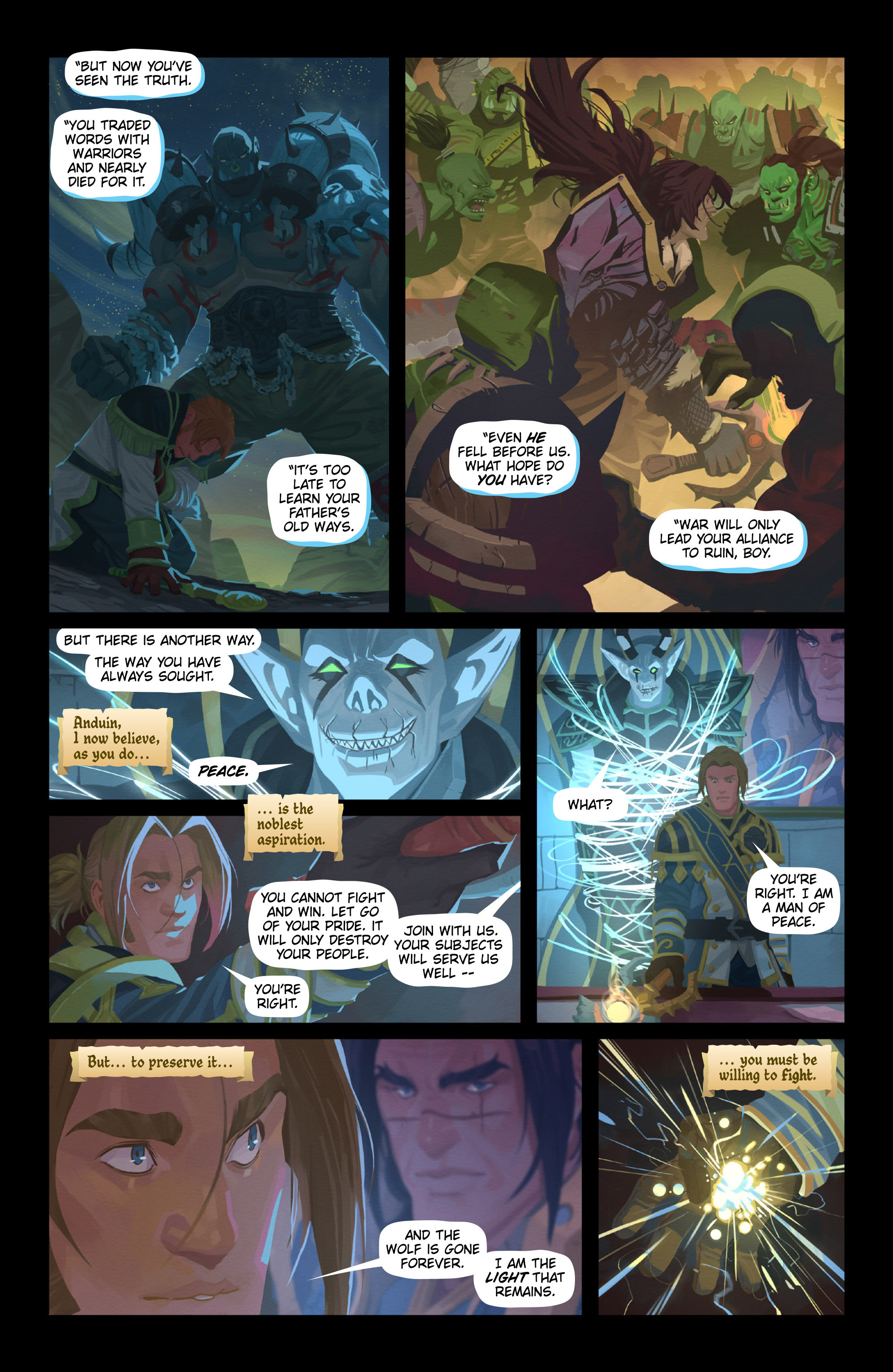 Read online World of Warcraft: Legion comic -  Issue #4 - 8