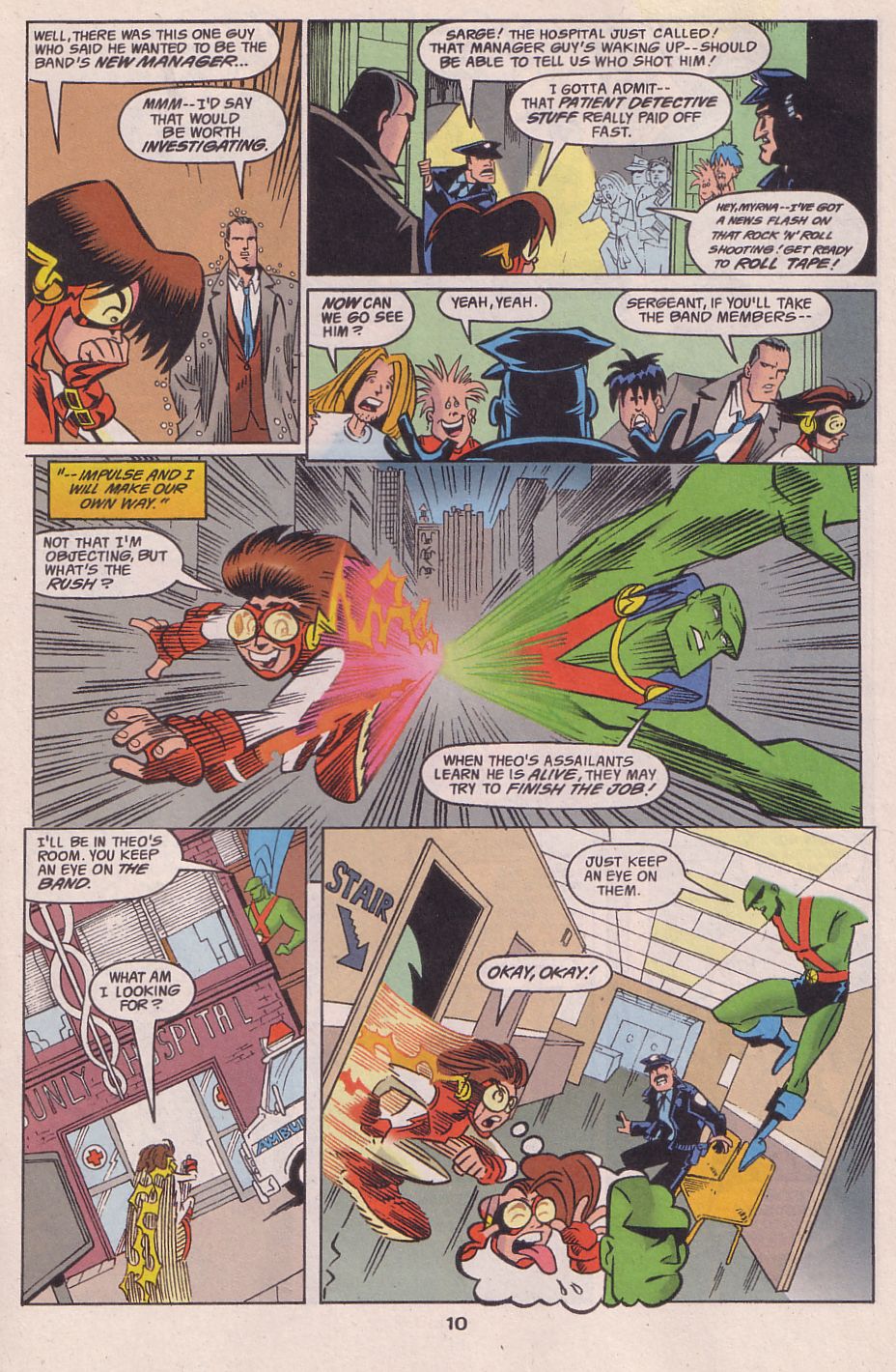 Read online Adventures in the DC Universe comic -  Issue #13 - 11