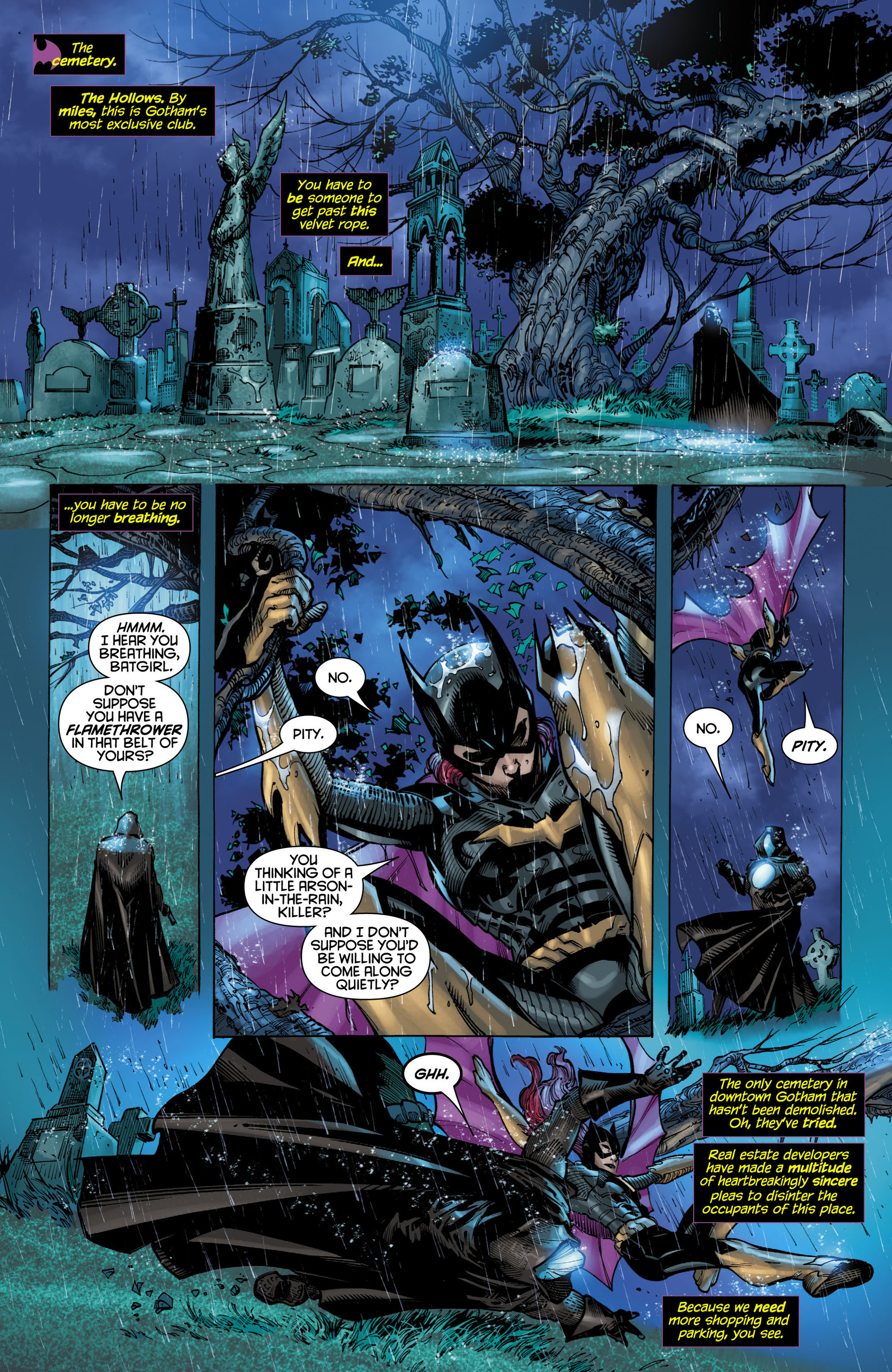 Read online Batgirl (2011) comic -  Issue # _TPB The Darkest Reflection - 35