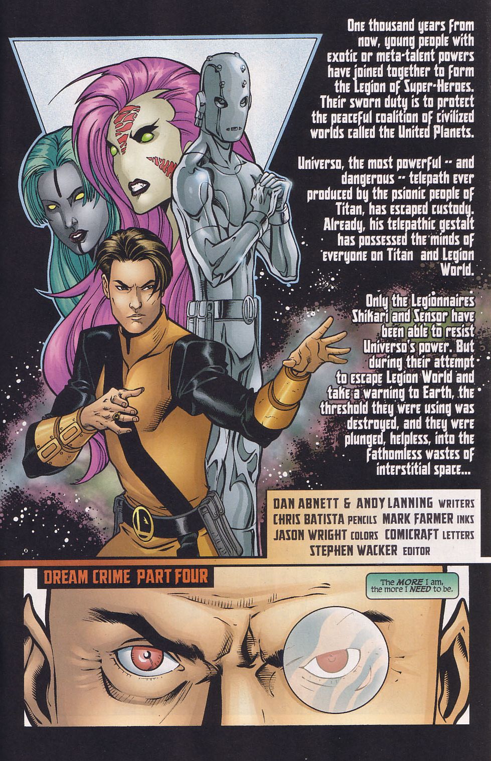 Read online The Legion comic -  Issue #22 - 2