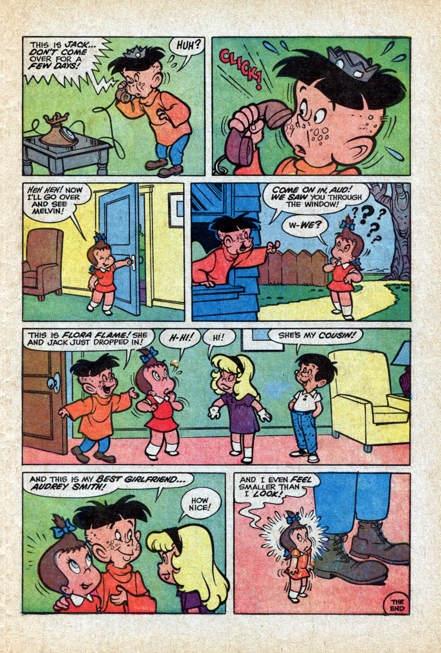 Read online Little Audrey And Melvin comic -  Issue #33 - 25
