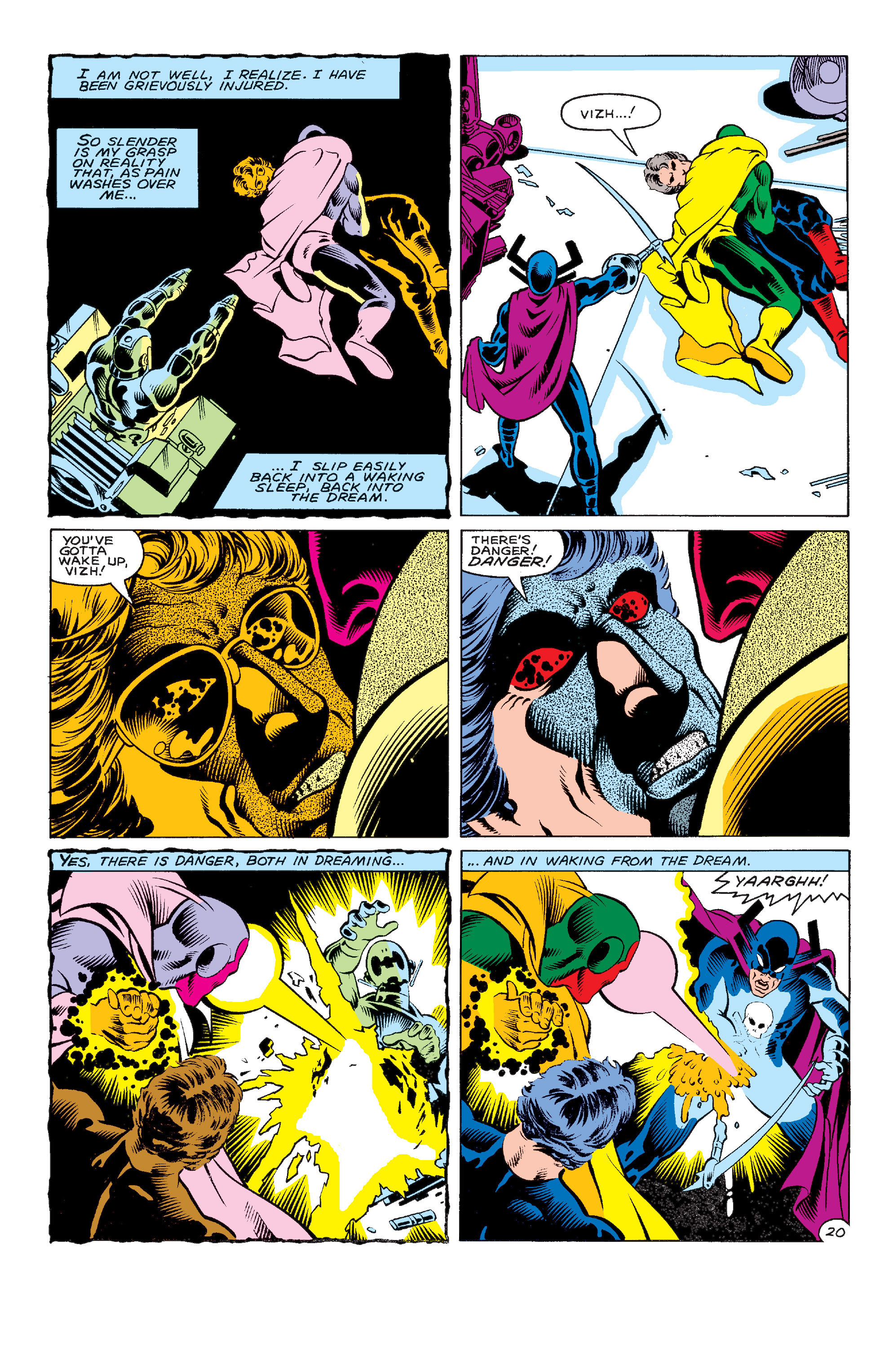 Read online The Vision and the Scarlet Witch (1982) comic -  Issue #3 - 21