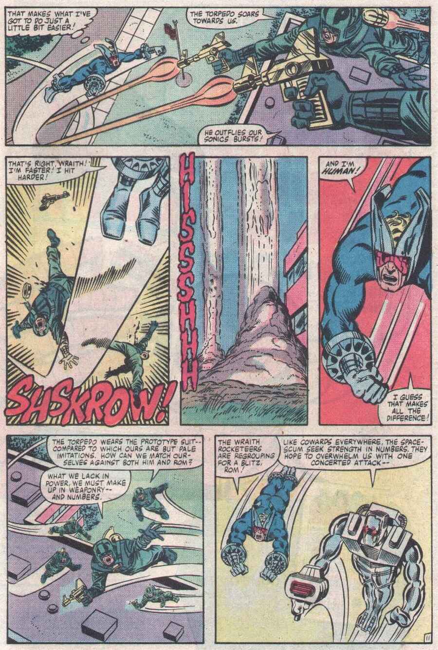Read online ROM (1979) comic -  Issue #22 - 12